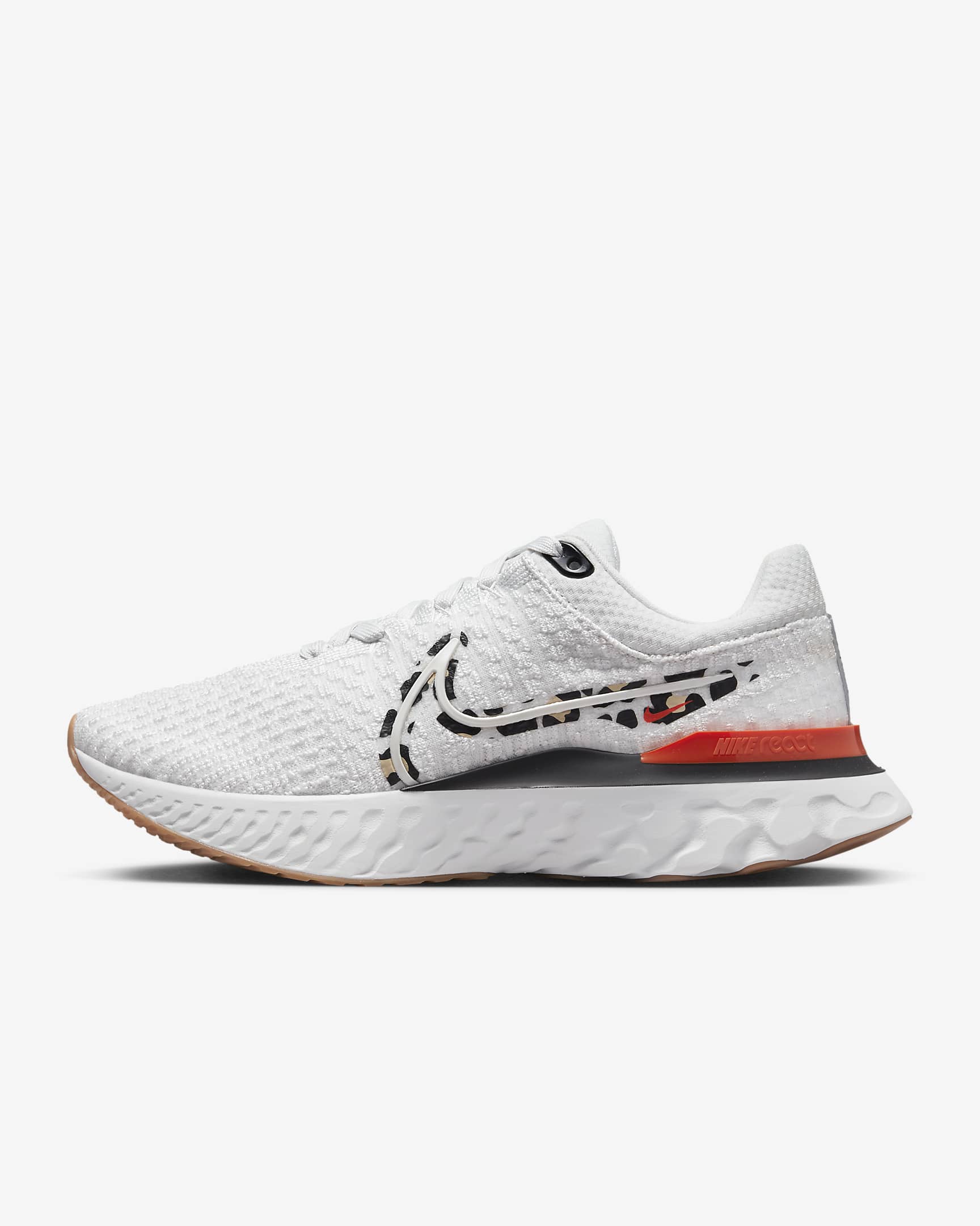 Nike React Infinity 3 Platinum Tint/Team Orange/Black/Metallic Summit White DZ5215-001