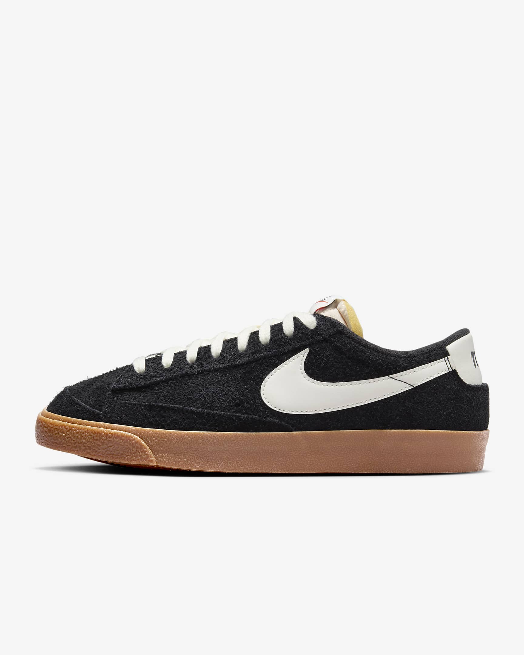 Nike Blazer Low 77 Vintage Black/Gum Medium Brown/Black/Sail FQ8060-001