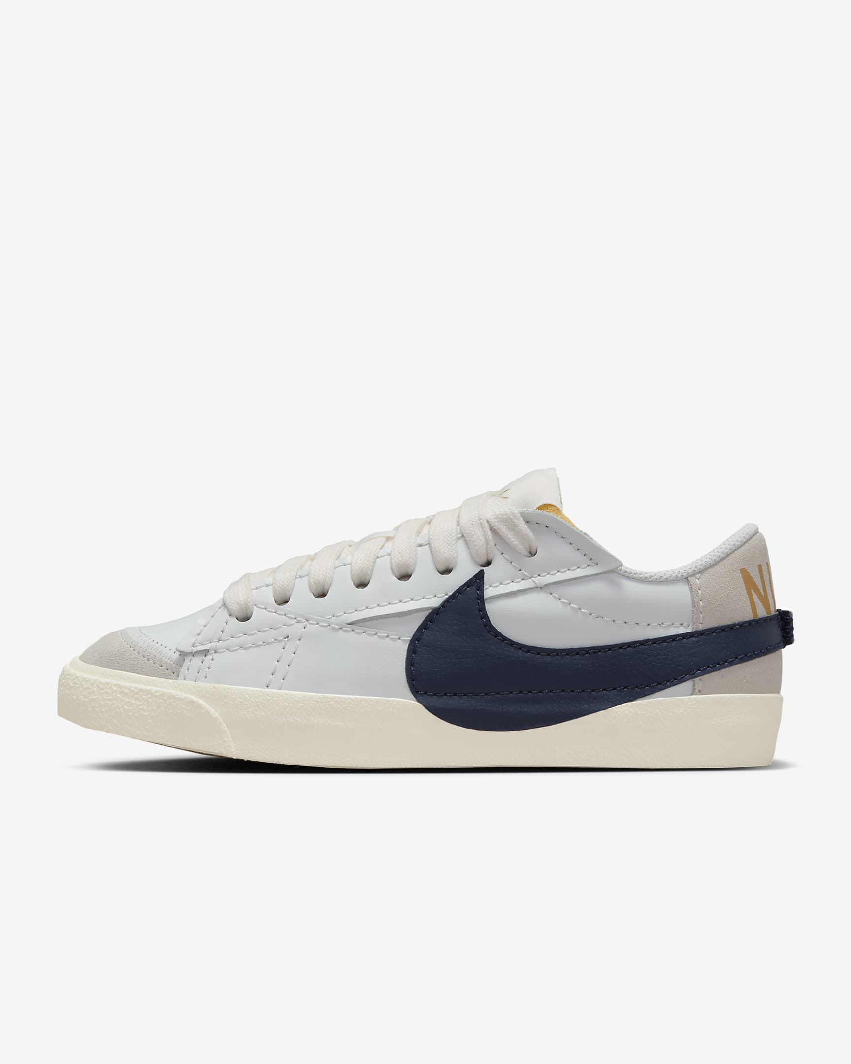 Nike Blazer Low 77 Jumbo Summit White/Sail/Metallic Gold/Obsidian FZ6773-100