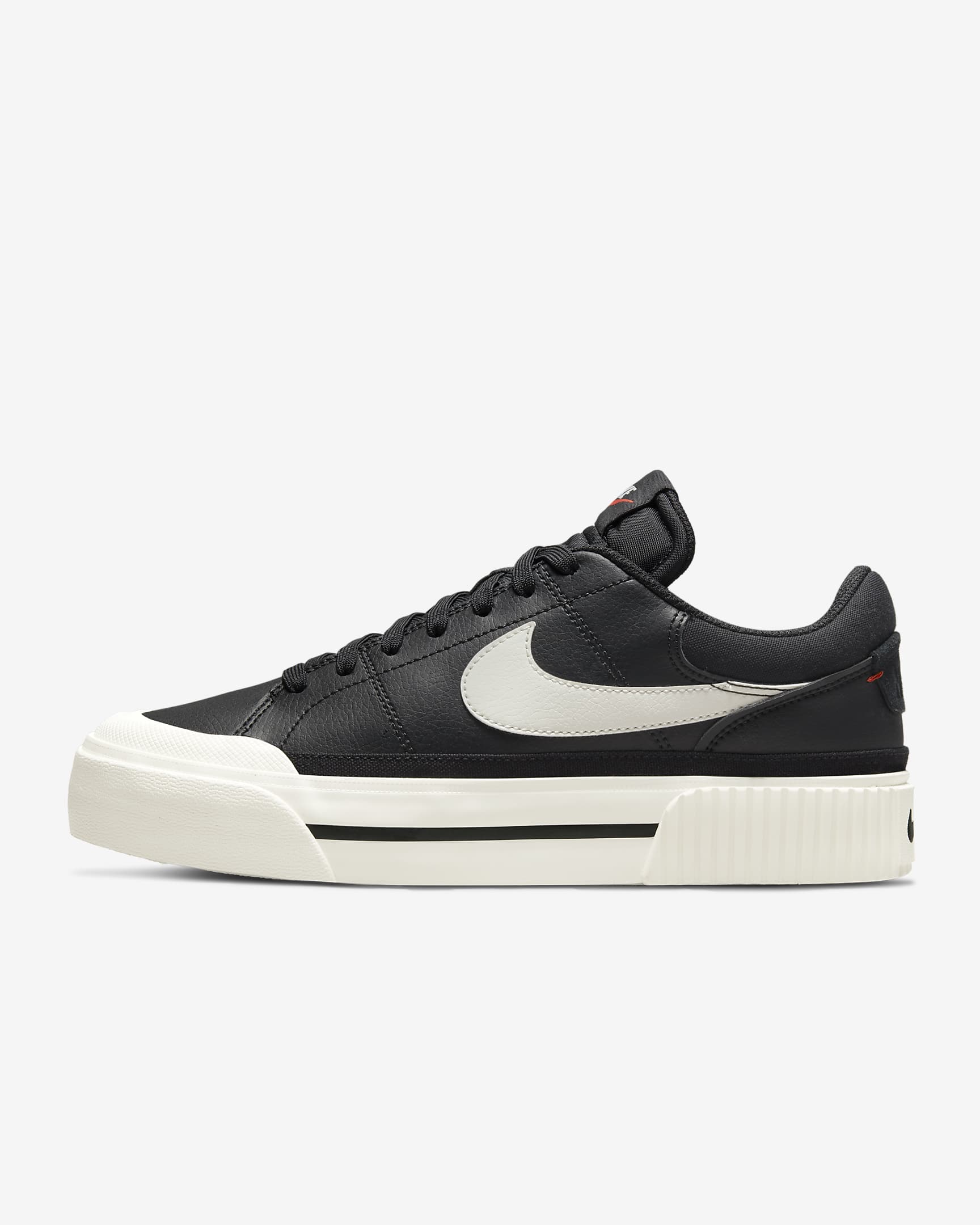 Nike Court Legacy Lift Black/White/Team Orange/Sail DM7590-001