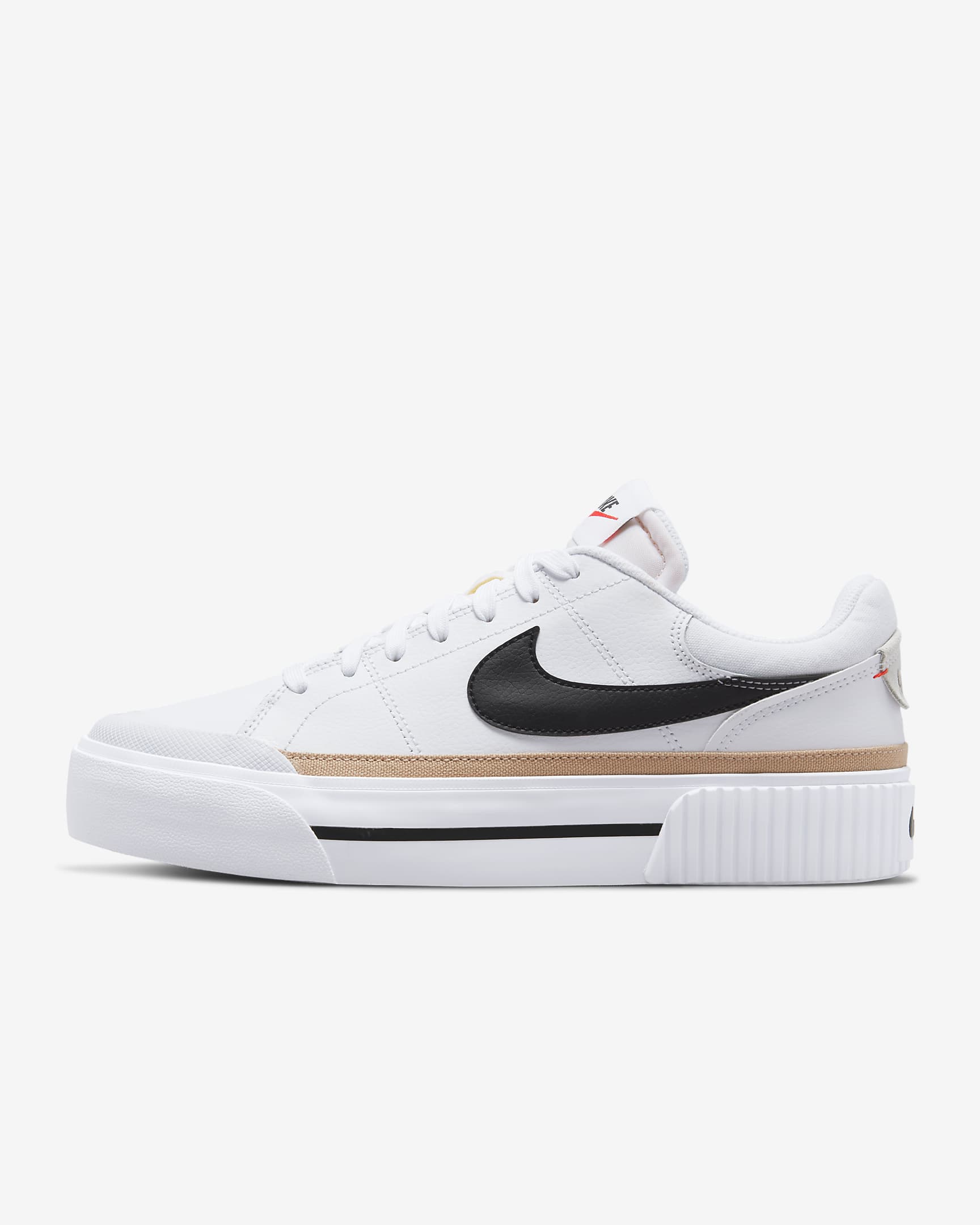 Nike Court Legacy Lift White/Hemp/Team Orange/Black DM7590-100