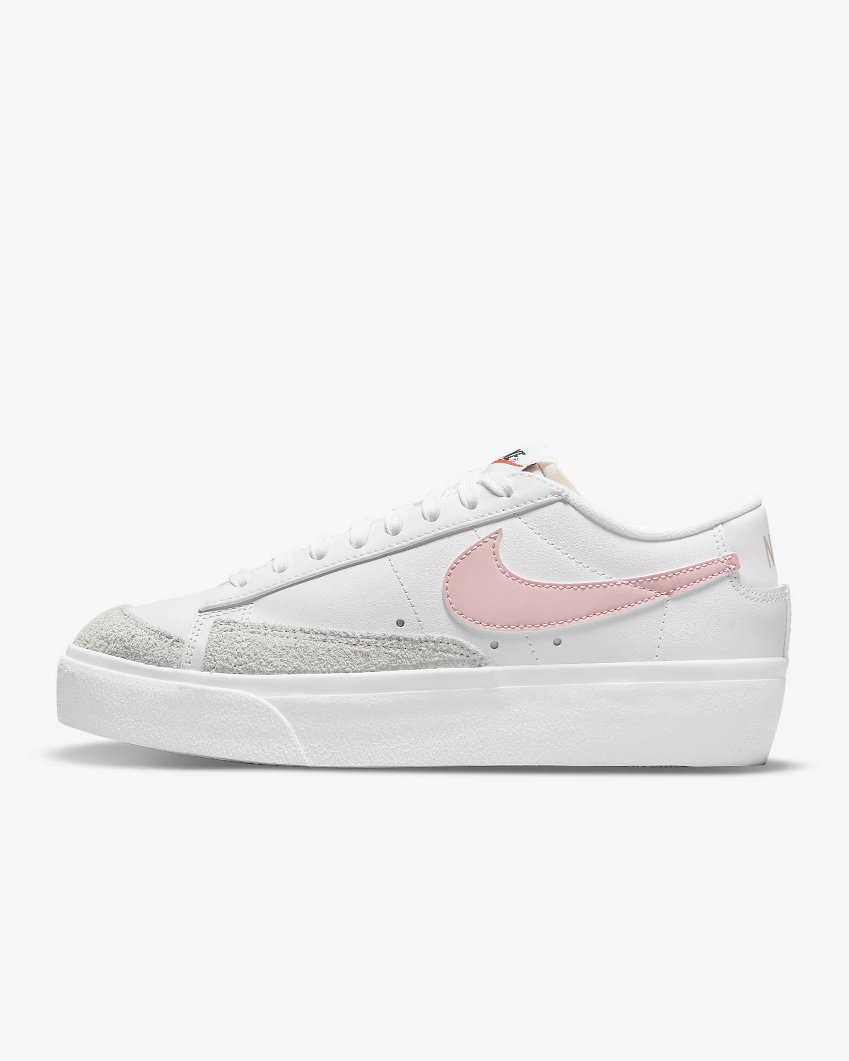 Nike Blazer Low Platform White/Summit White/Black/Pink Glaze DJ0292-103