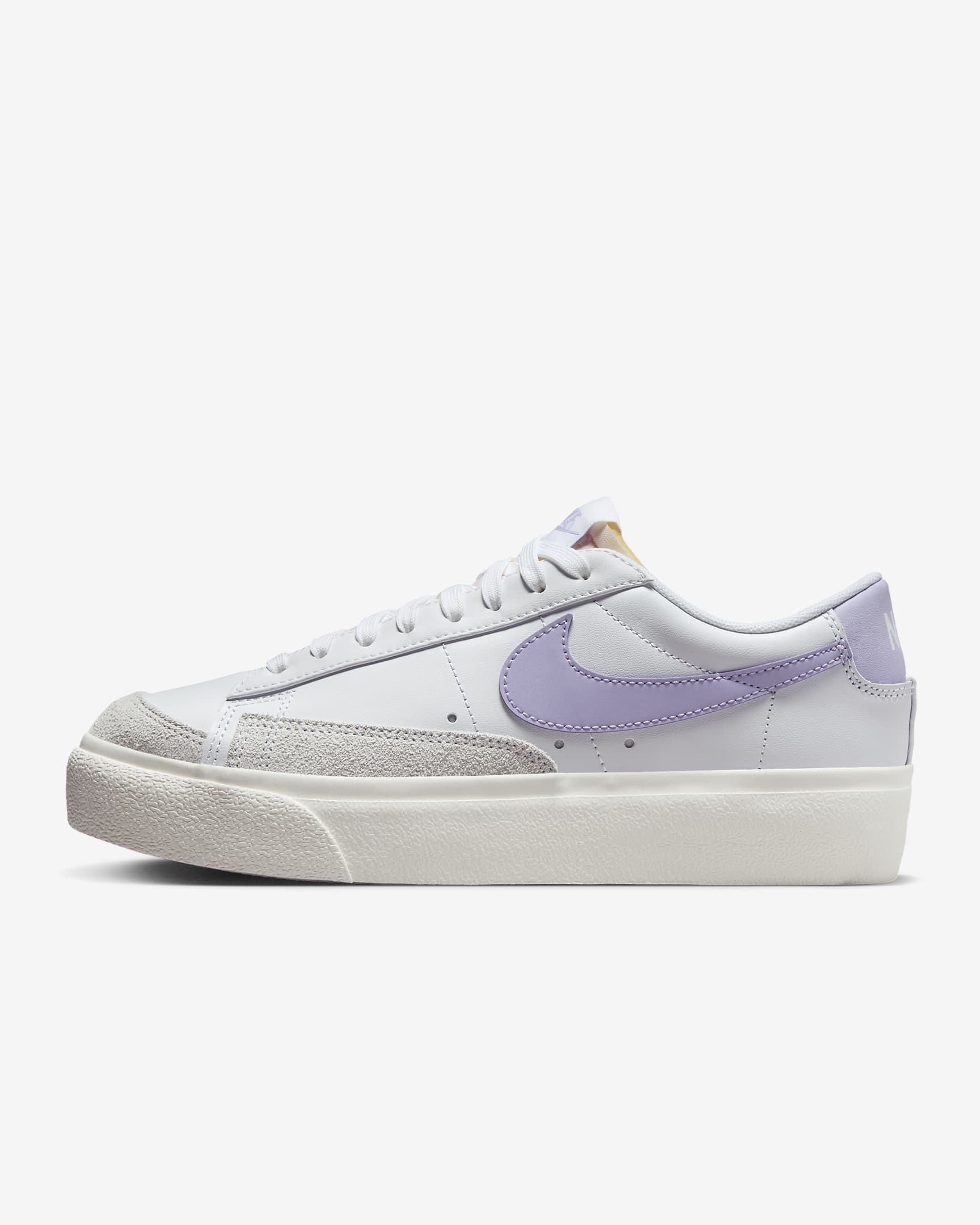 Nike Blazer Low Platform White/Sail/Lilac Bloom DJ0292-114