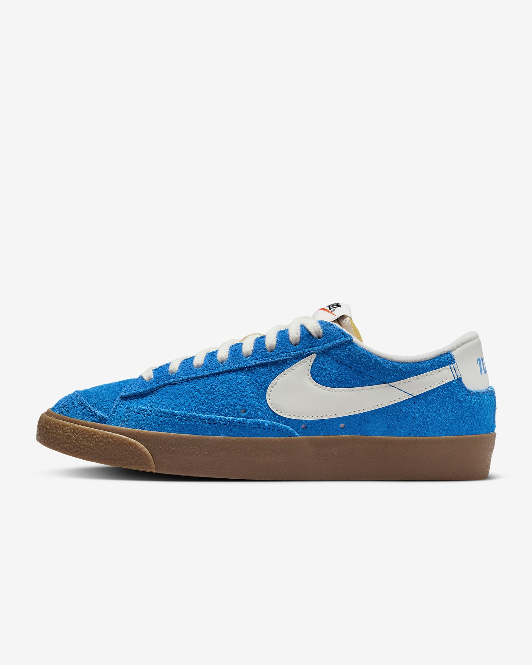 Nike Blazer Low 77 Vintage Photo Blue/Gum Medium Brown/Black/Sail FQ8060-400