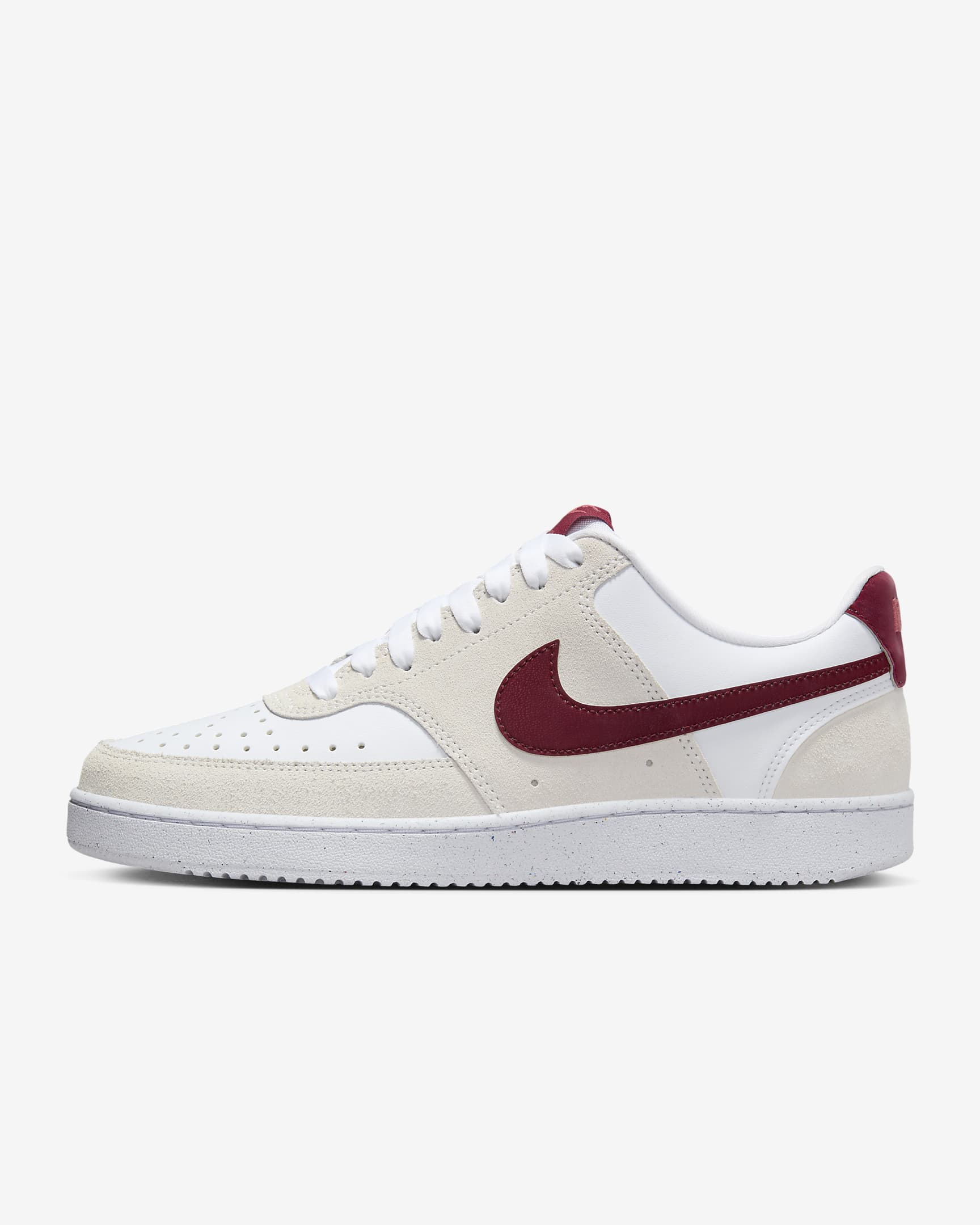 Nike Court Vision Low White/Adobe/Dragon Red/Team Red FQ7628-100