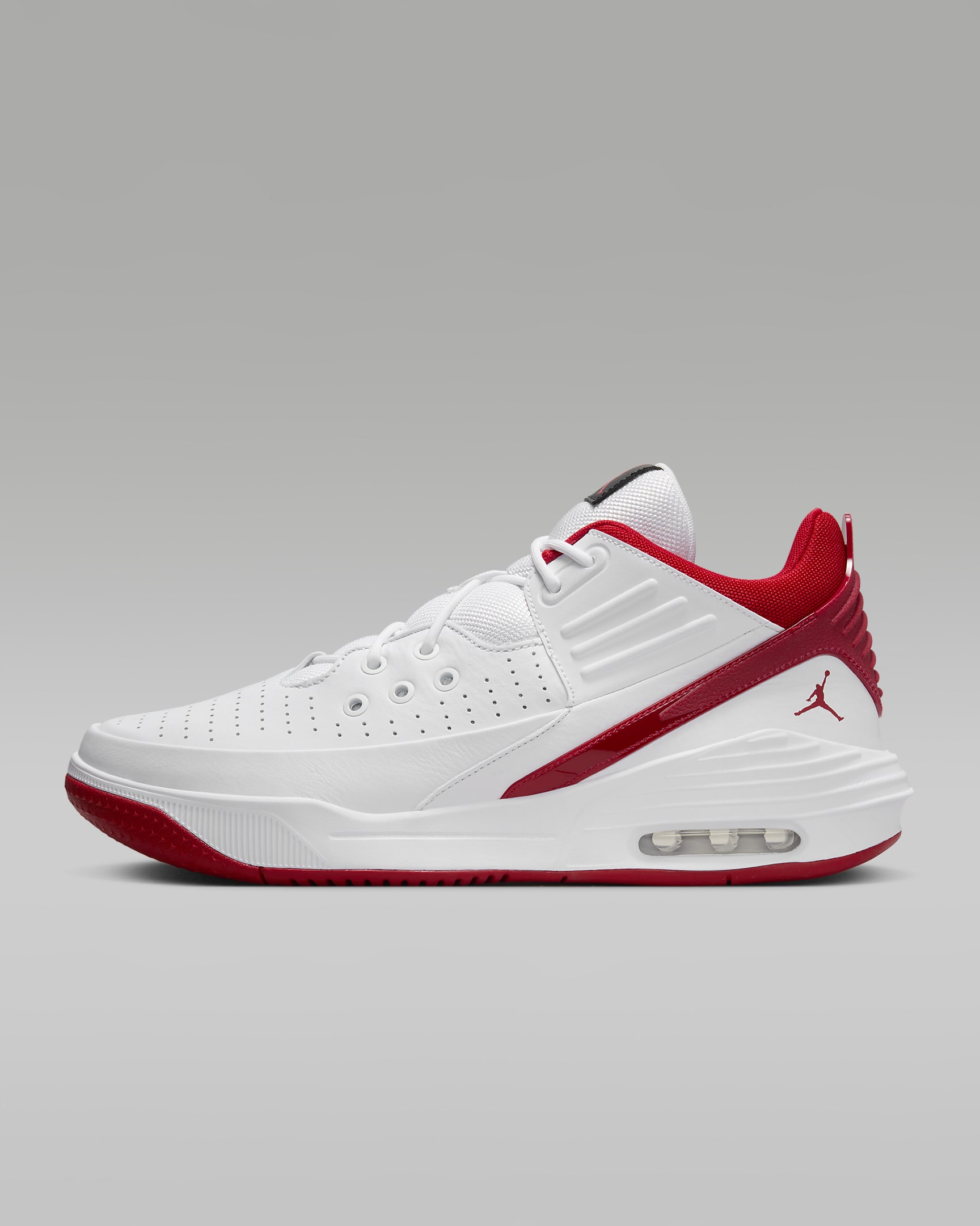 Jordan Max Aura 5 White/Black/Gym Red DZ4353-106