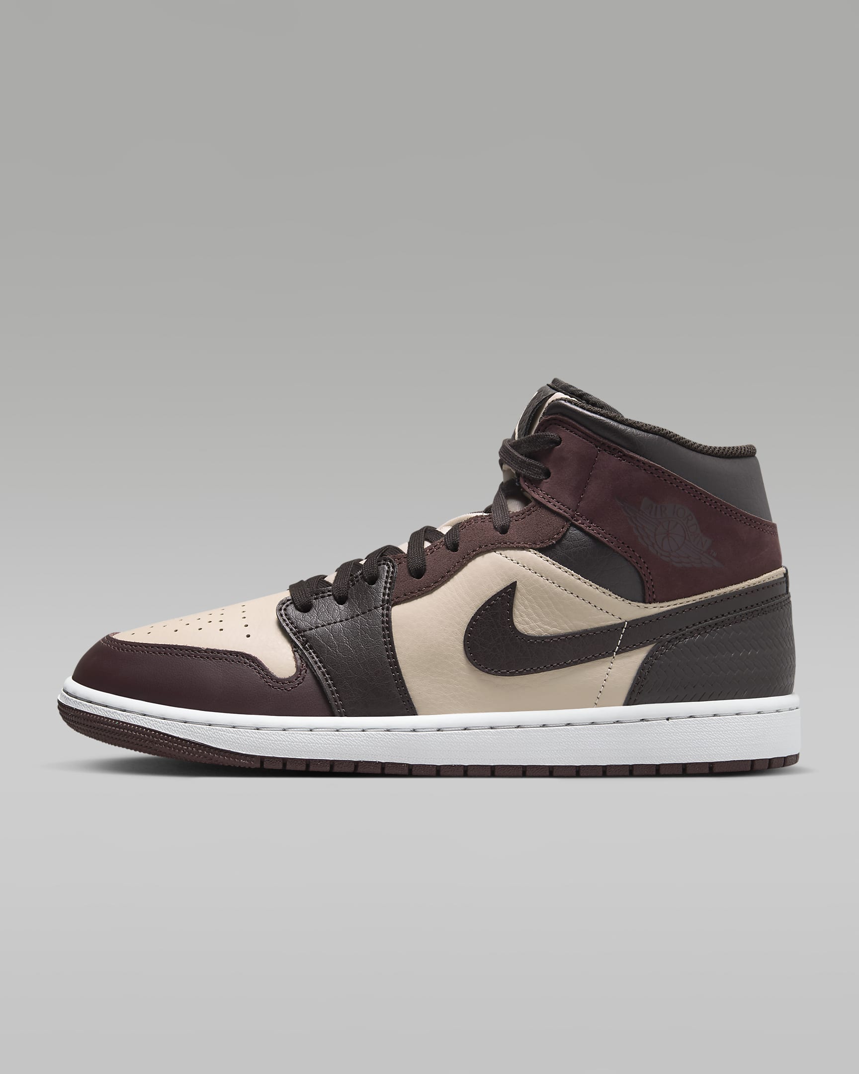 Air Jordan 1 Mid Se Velvet Brown/Sand Drift/Metallic Gold/Earth FZ4359-200