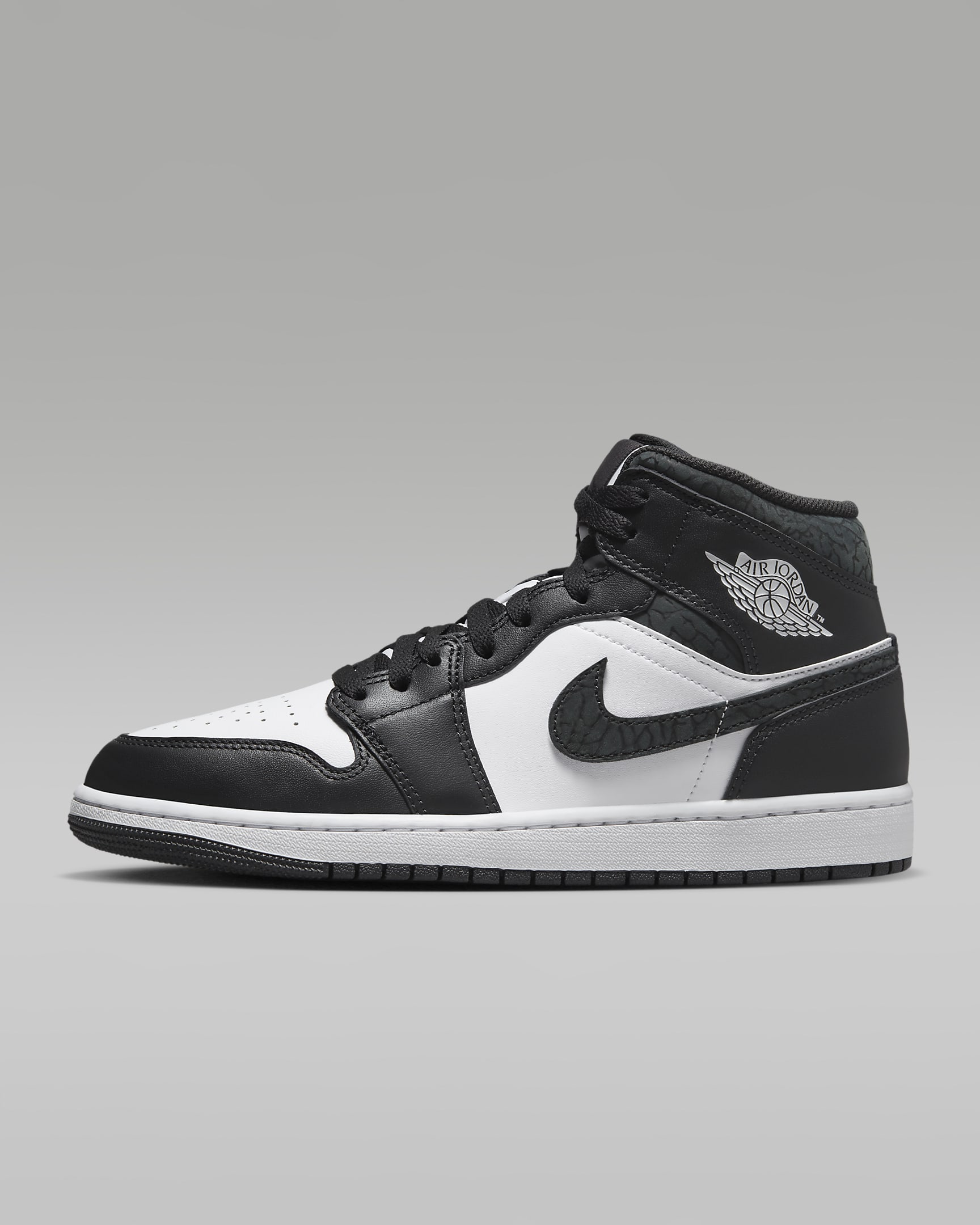 Air Jordan 1 Mid Se Off-Noir/White/Black/Black FB9911-001