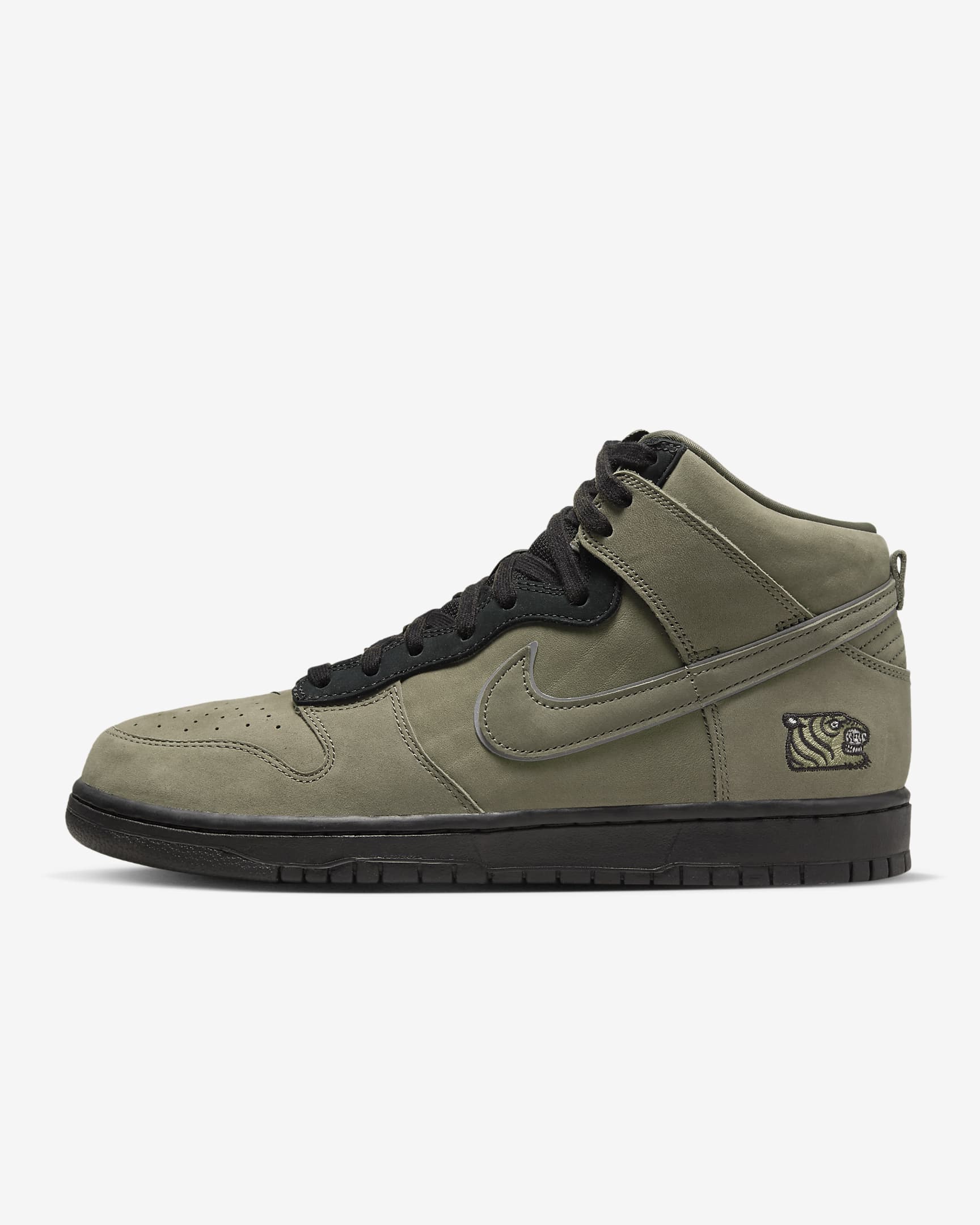 Nike Dunk High X Soulgoods Medium Olive/Black/Multi-Colour DR1415-200