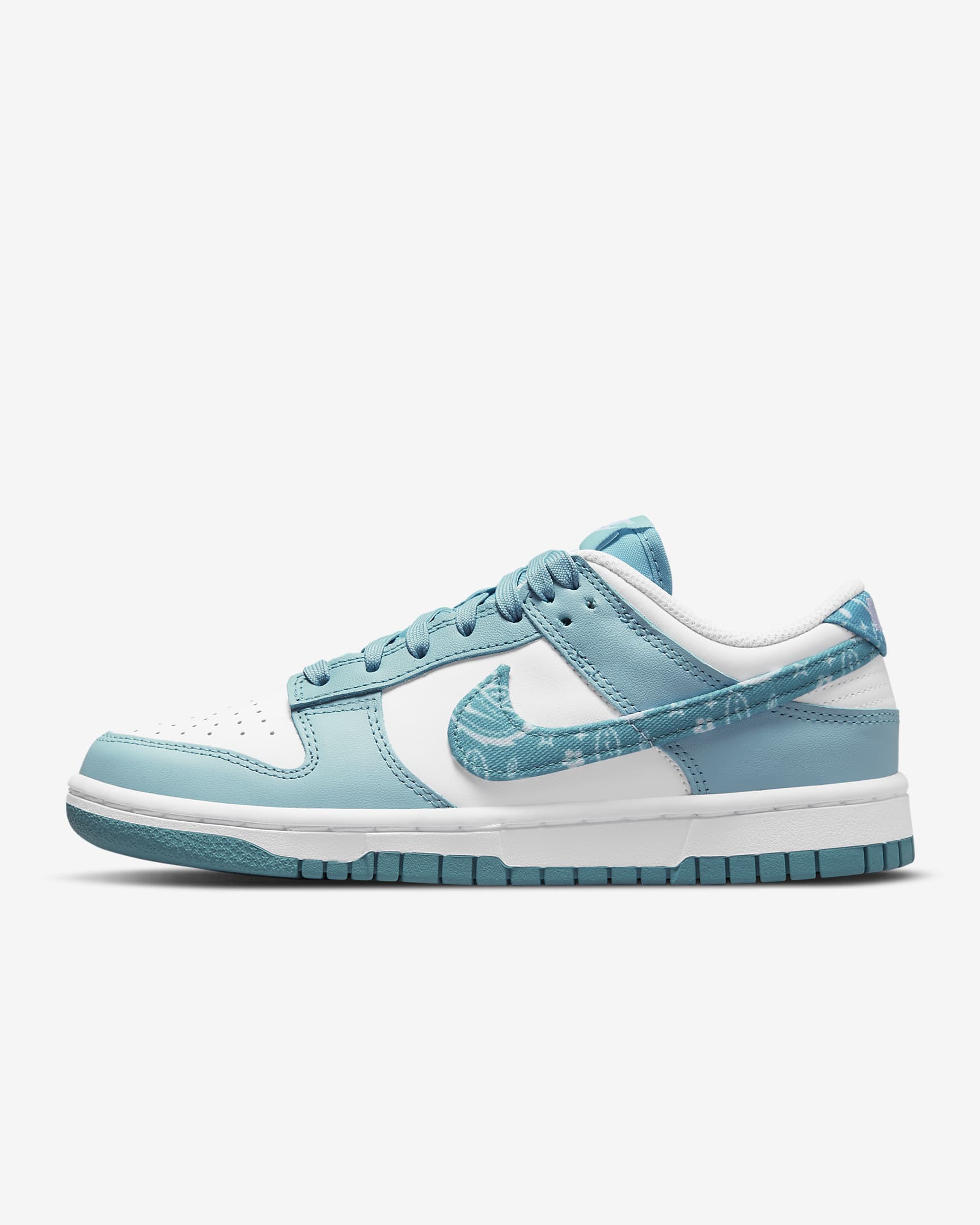 Nike Dunk Low White/White/Worn Blue/Worn Blue DH4401-101