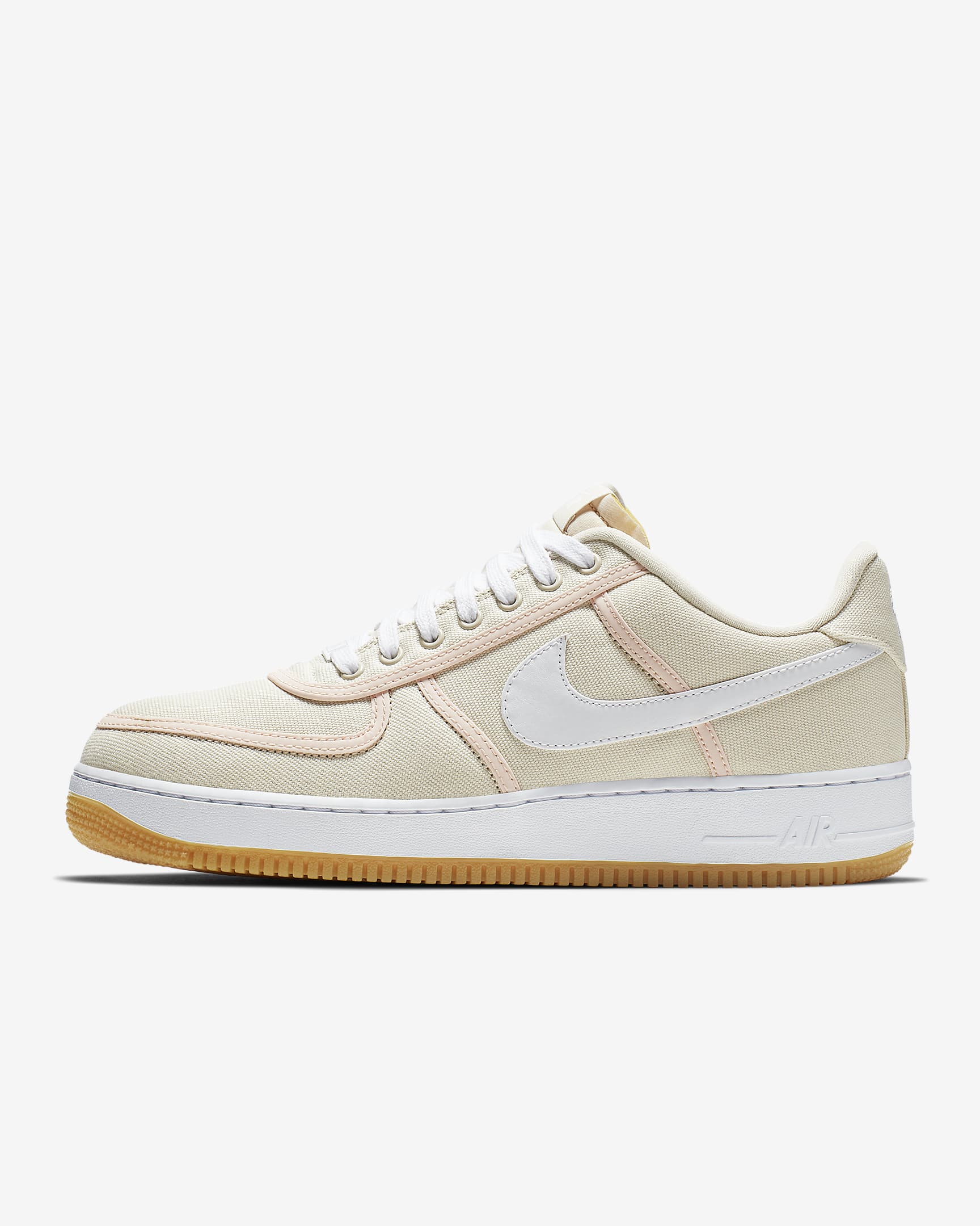 Nike Air Force 1 07 Premium Light Cream/Crimson Tint/Gum Light Brown/White CI9349-200