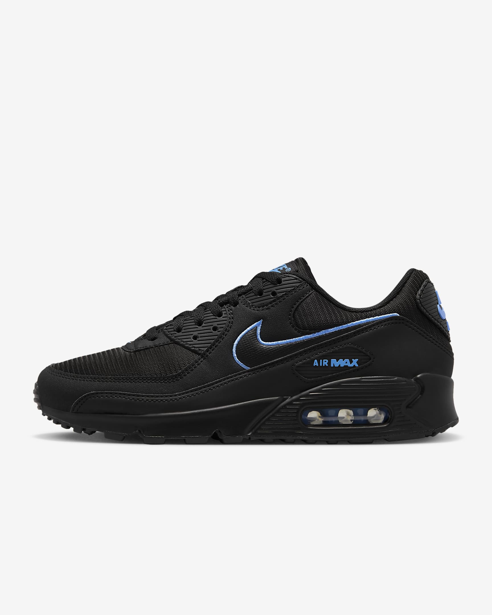 Nike Air Max 90 Black/University Blue FJ4218-001