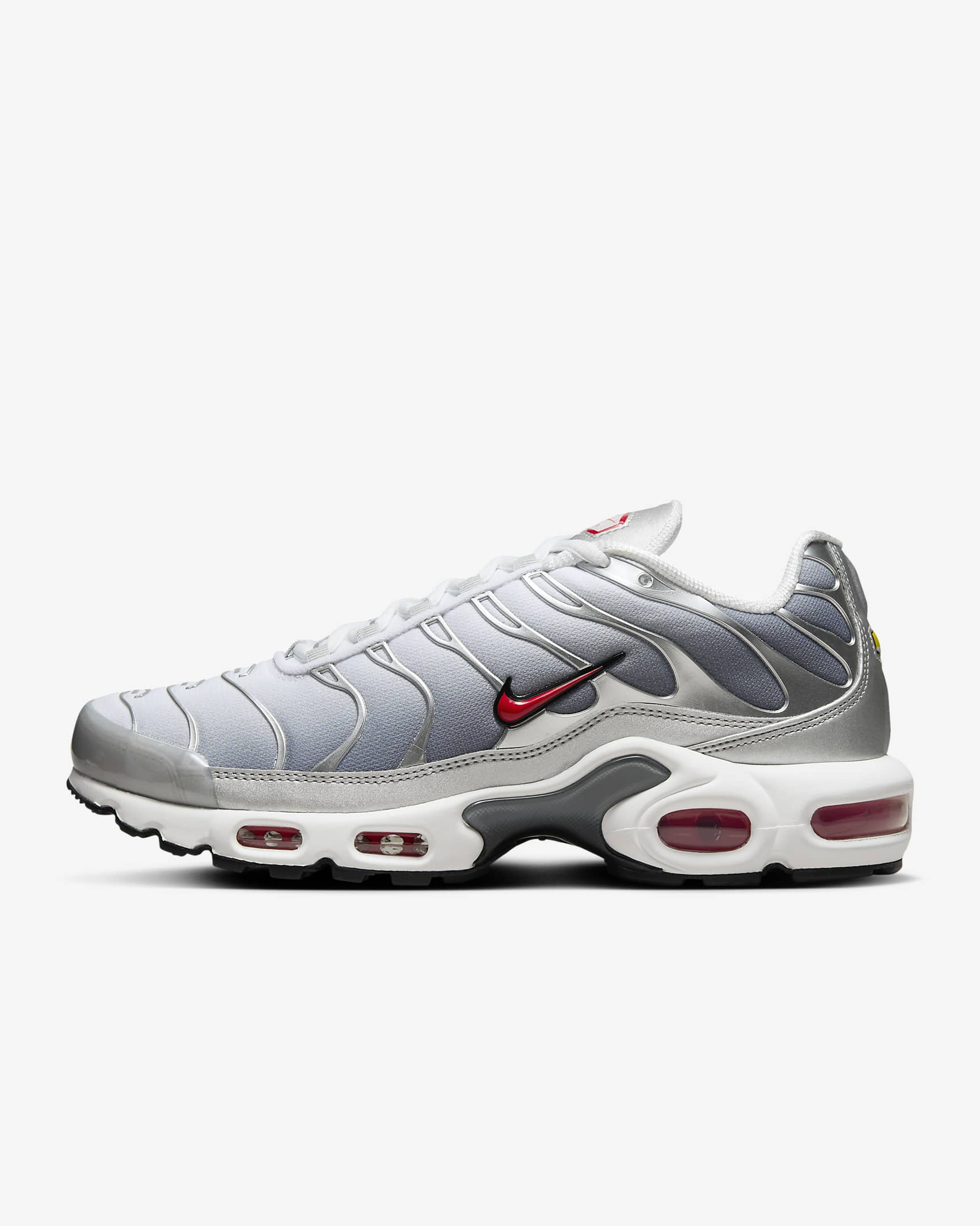 Nike Air Max Plus Metallic Silver/Cool Grey/Wolf Grey/University Red HM9654-001