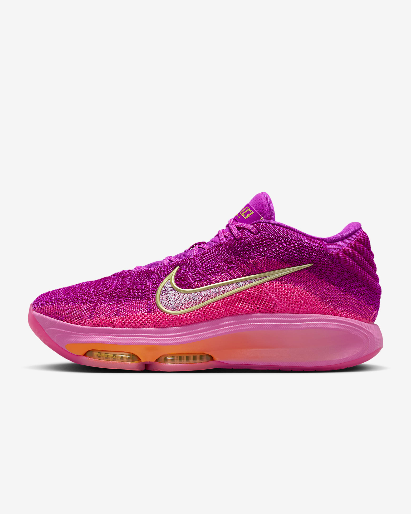 Nike G.t. Hustle 3 Hyper Pink/Vivid Grape/Total Orange/White FV5953-601