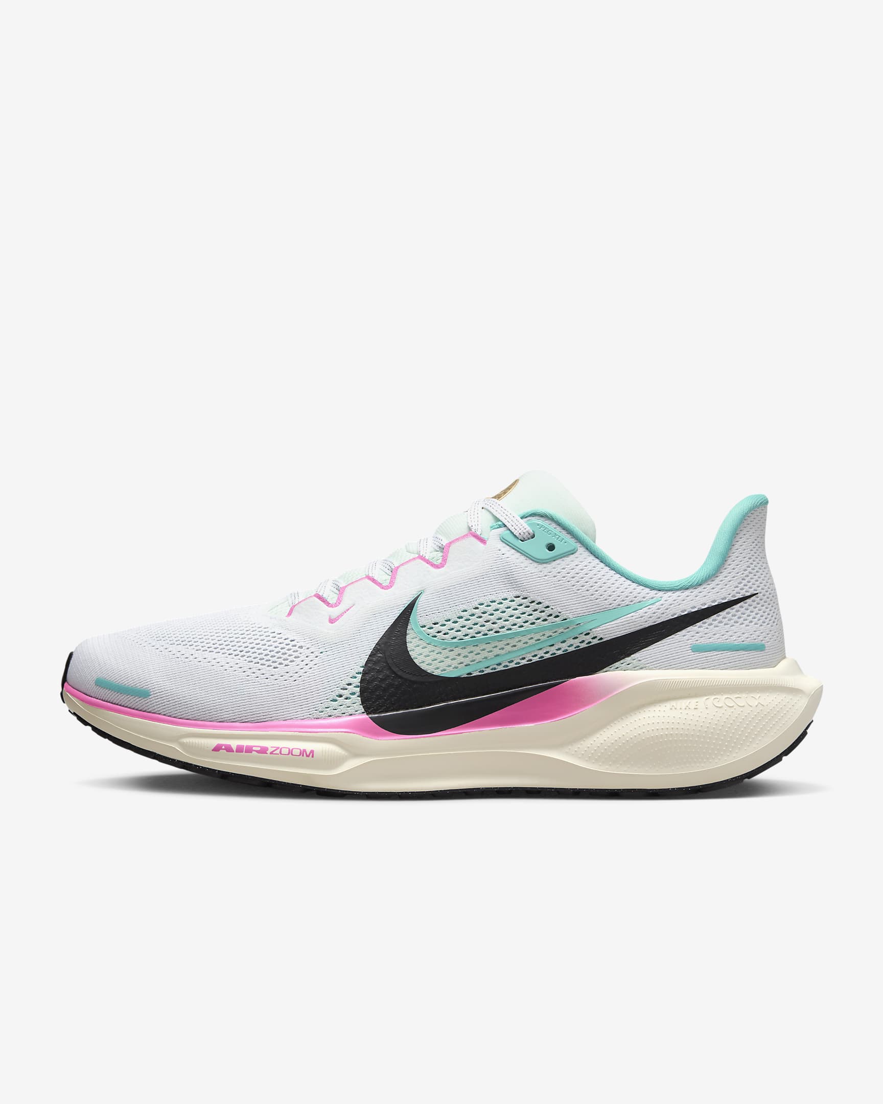 Nike Pegasus 41 White/Coconut Milk/Team Gold/Playful Pink HM3703-161