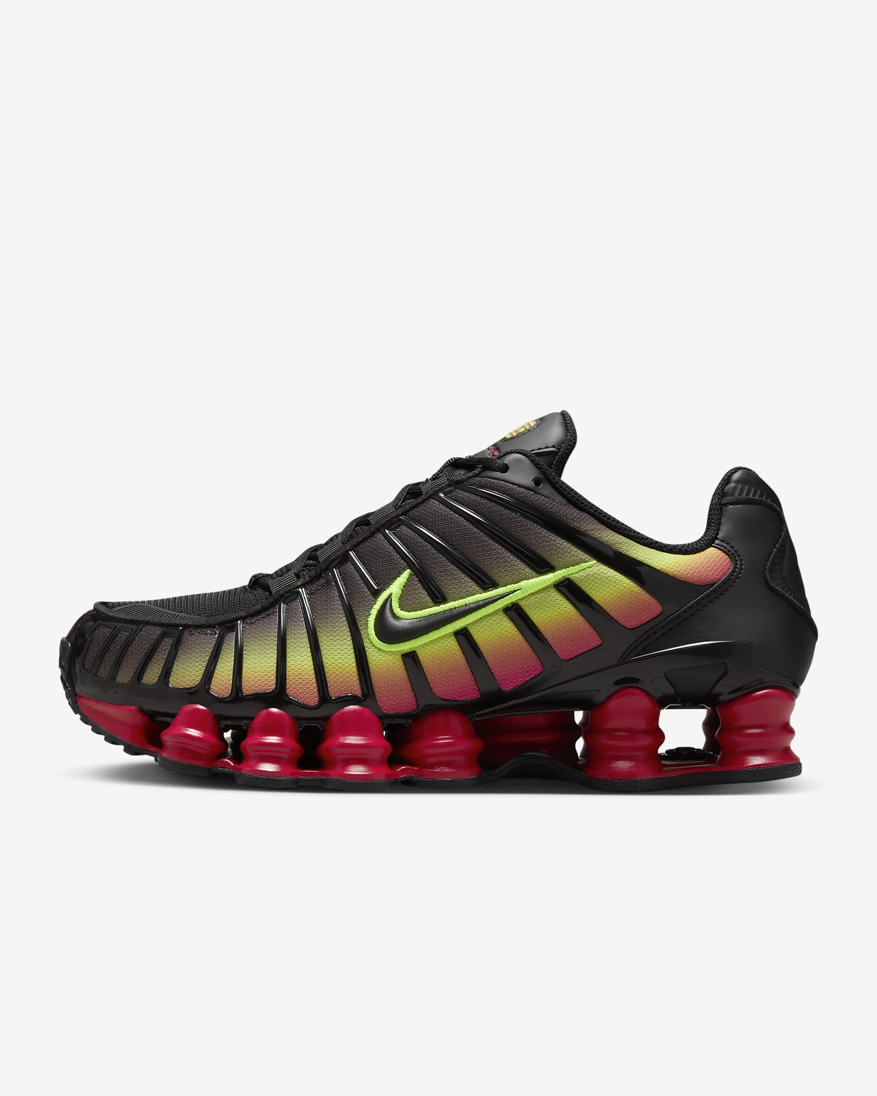 Nike Shox Tl Black/Volt/Fire Red/Black HJ9609-001