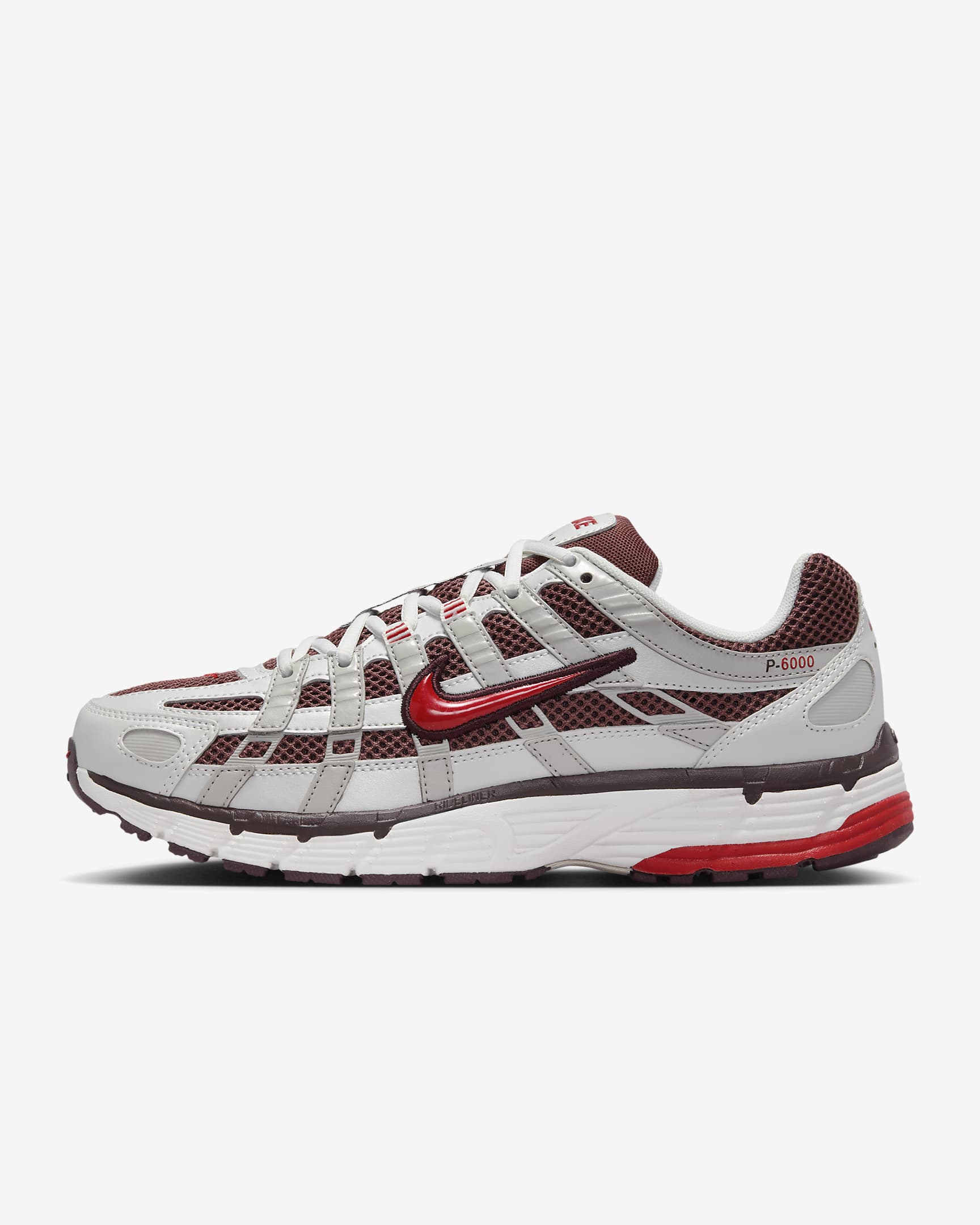 Nike P-6000 Metallic Summit White/Dark Pony/Light Iron Ore/Fire Red HJ9598-100