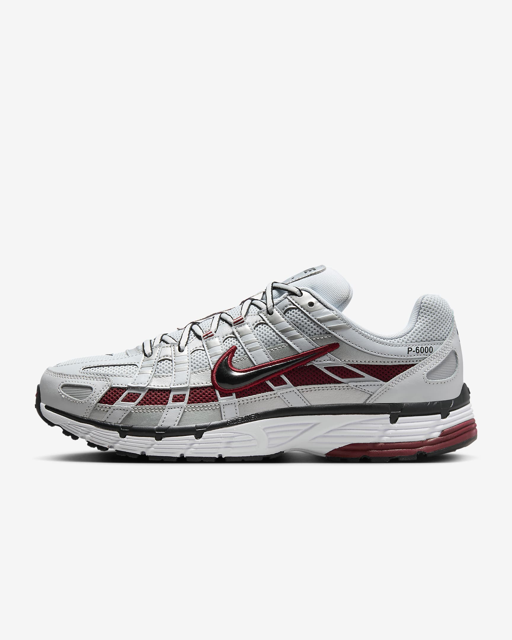 Nike P-6000 Pure Platinum/Metallic Platinum/White/Dark Team Red CD6404-020