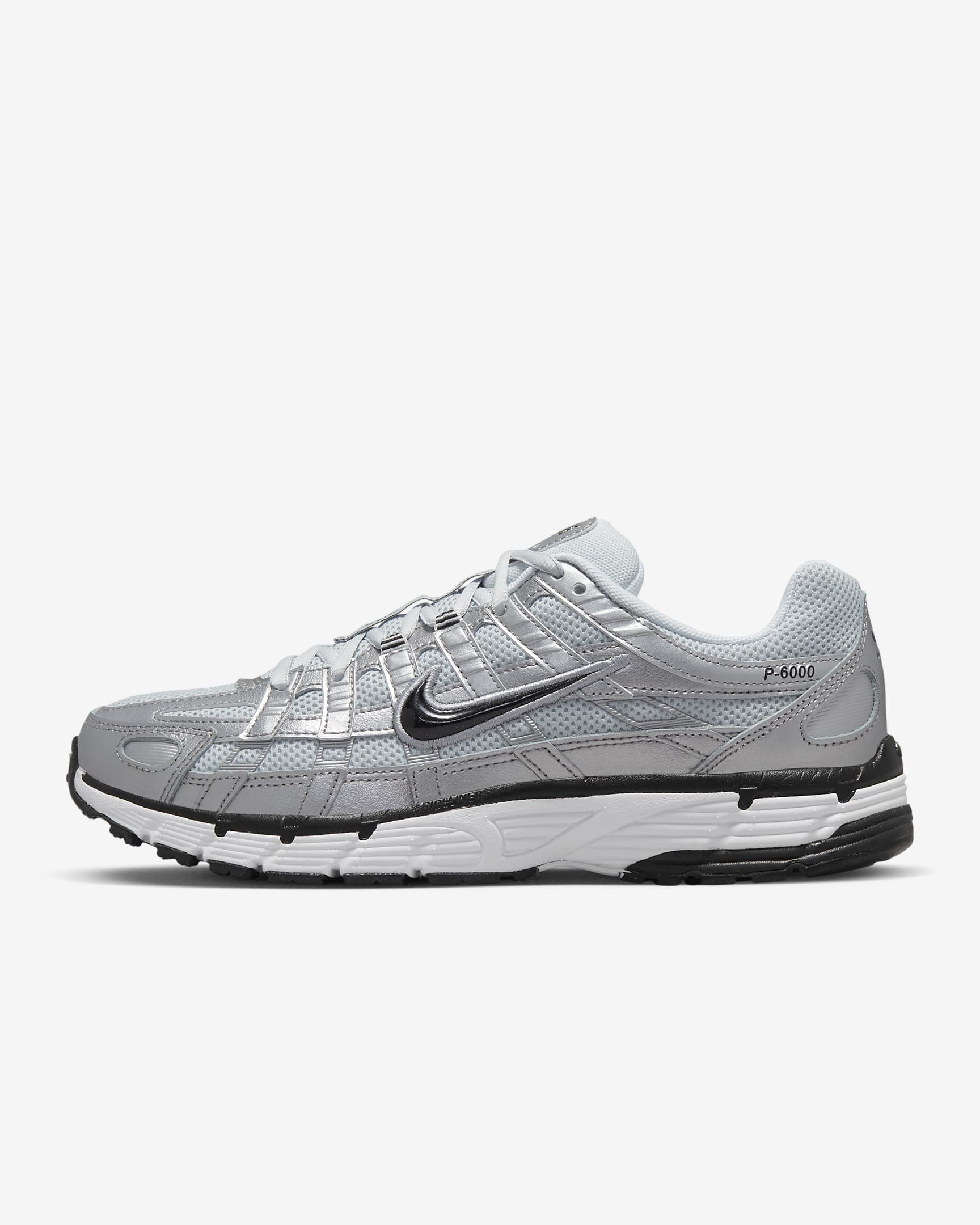 Nike P-6000 White/Metallic Silver/Pure Platinum/Black FD9876-101