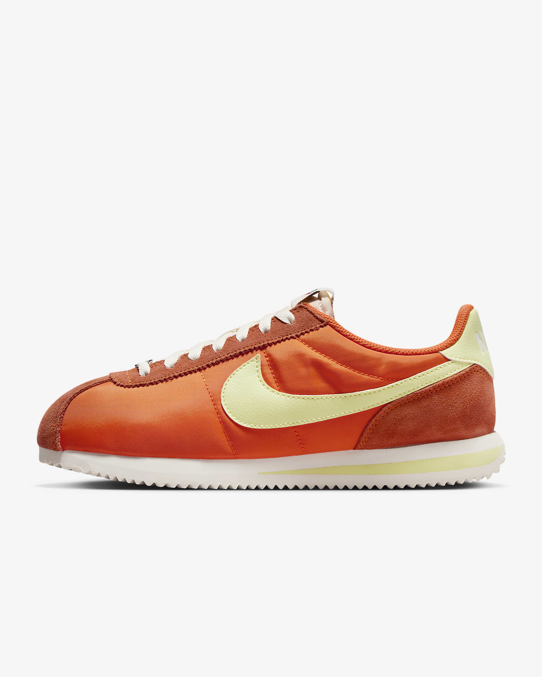 Nike Cortez Textile Safety Orange/Sail/Team Orange/Life Lime HJ9612-800