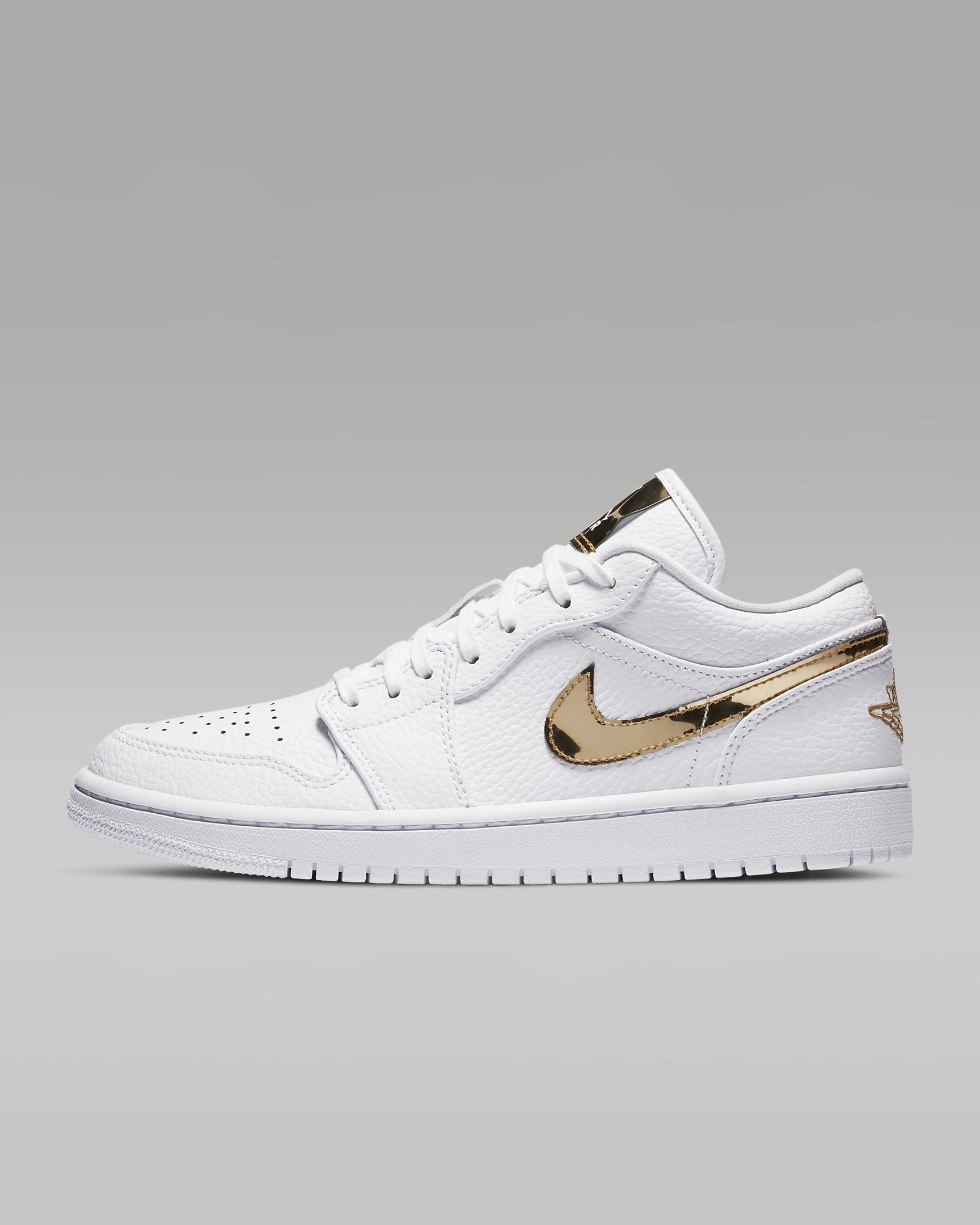 Air Jordan 1 Low Se White/White/Metallic Gold CZ4776-100