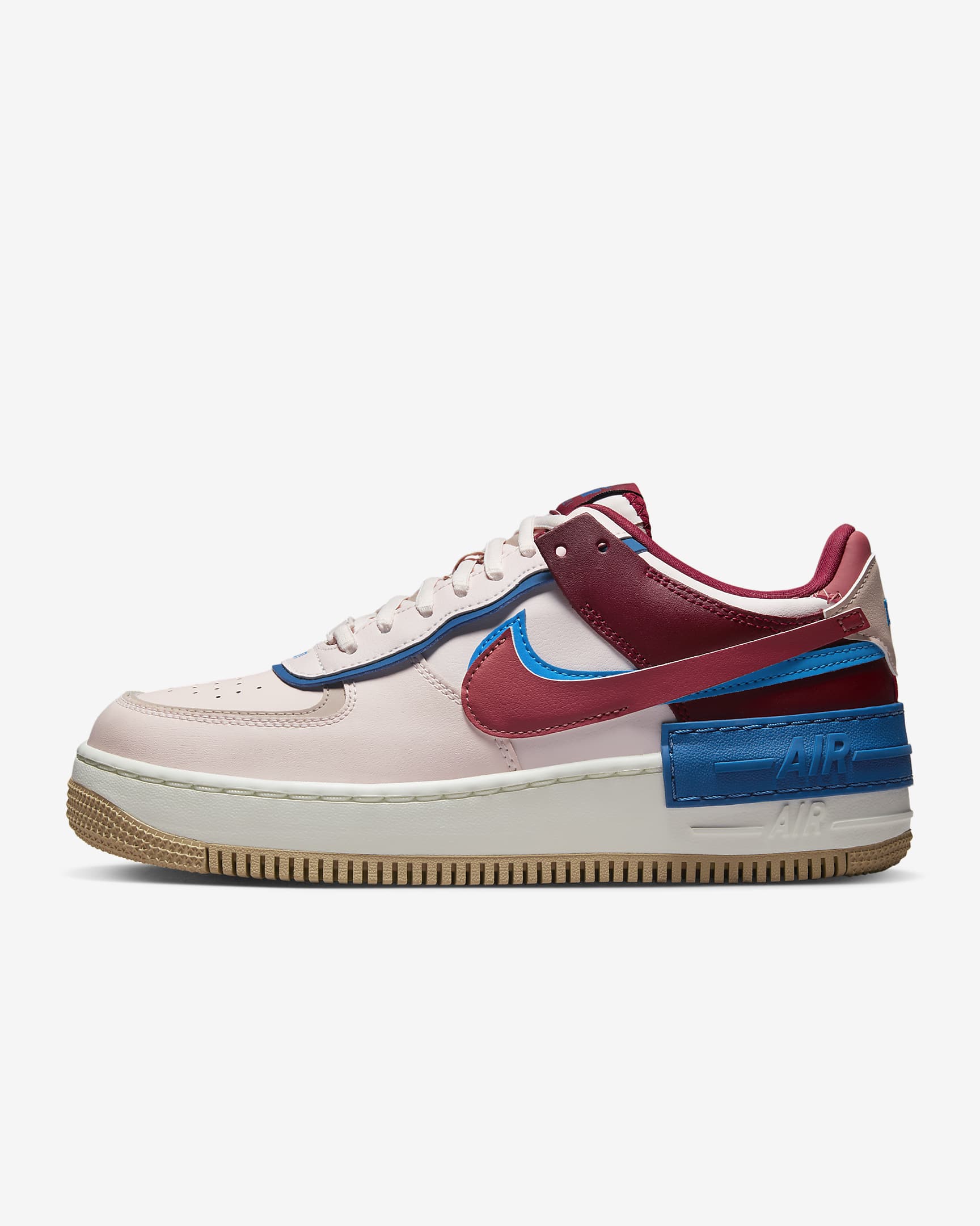 Nike Air Force 1 Shadow Light Soft Pink/Fossil Stone/Team Red/Canyon Rust CI0919-601