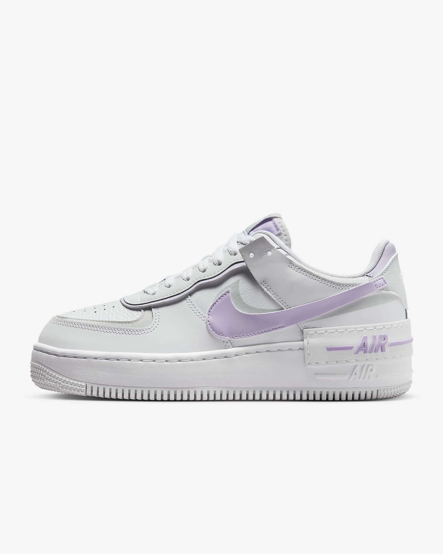 Nike Air Force 1 Shadow White/Photon Dust/White/Lilac Bloom FN6335-102