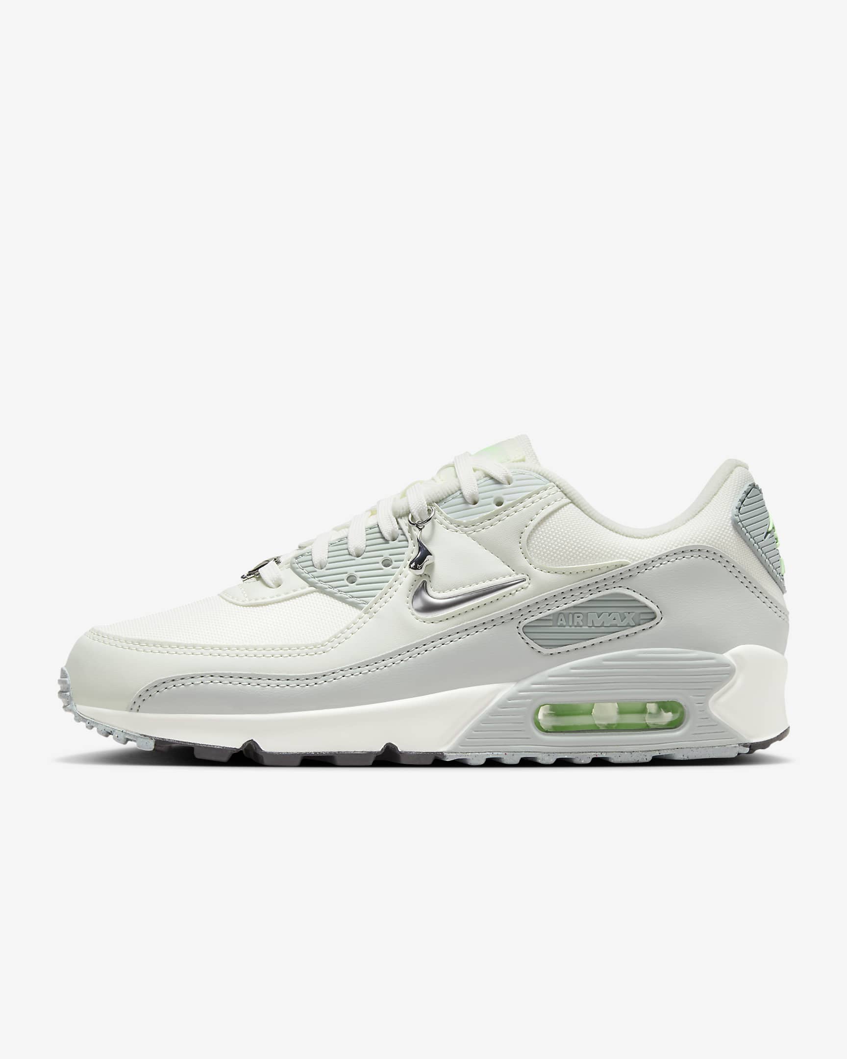 Nike Air Max 90 Se Sail/Sea Glass/Light Silver/Metallic Silver FN6948-100