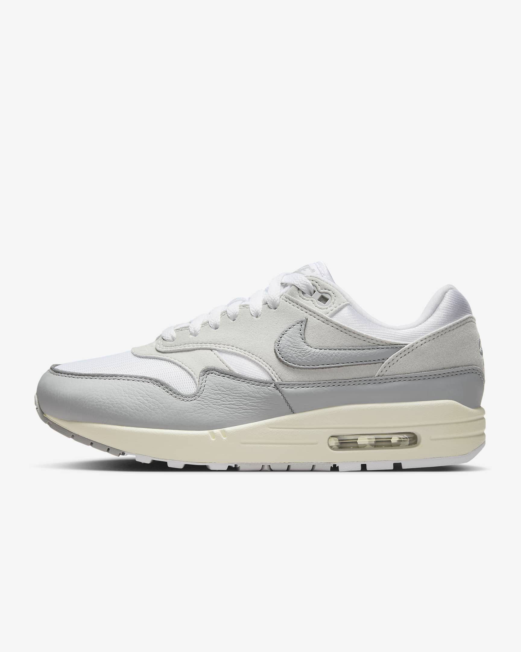 Nike Air Max 1 87 Pure Platinum/White/Sail/Light Smoke Grey HF0026-001