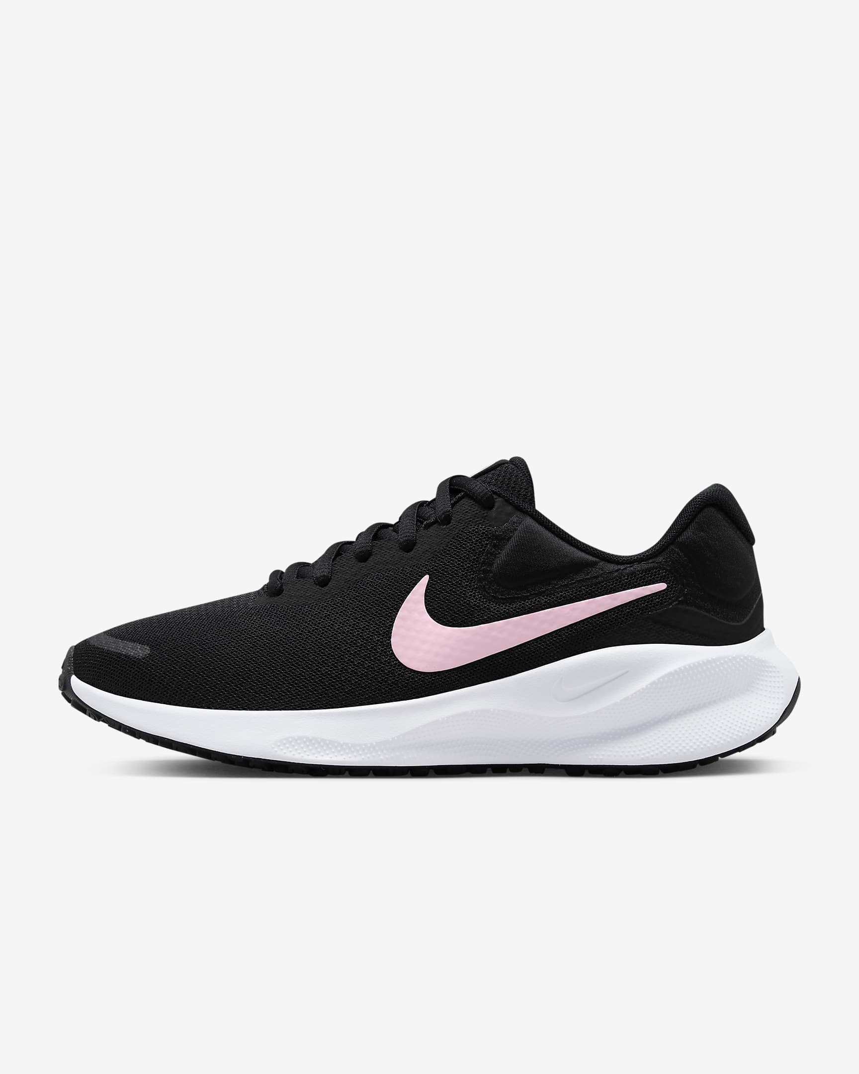 Nike Revolution 7 Black/White/Medium Soft Pink FB2208-004