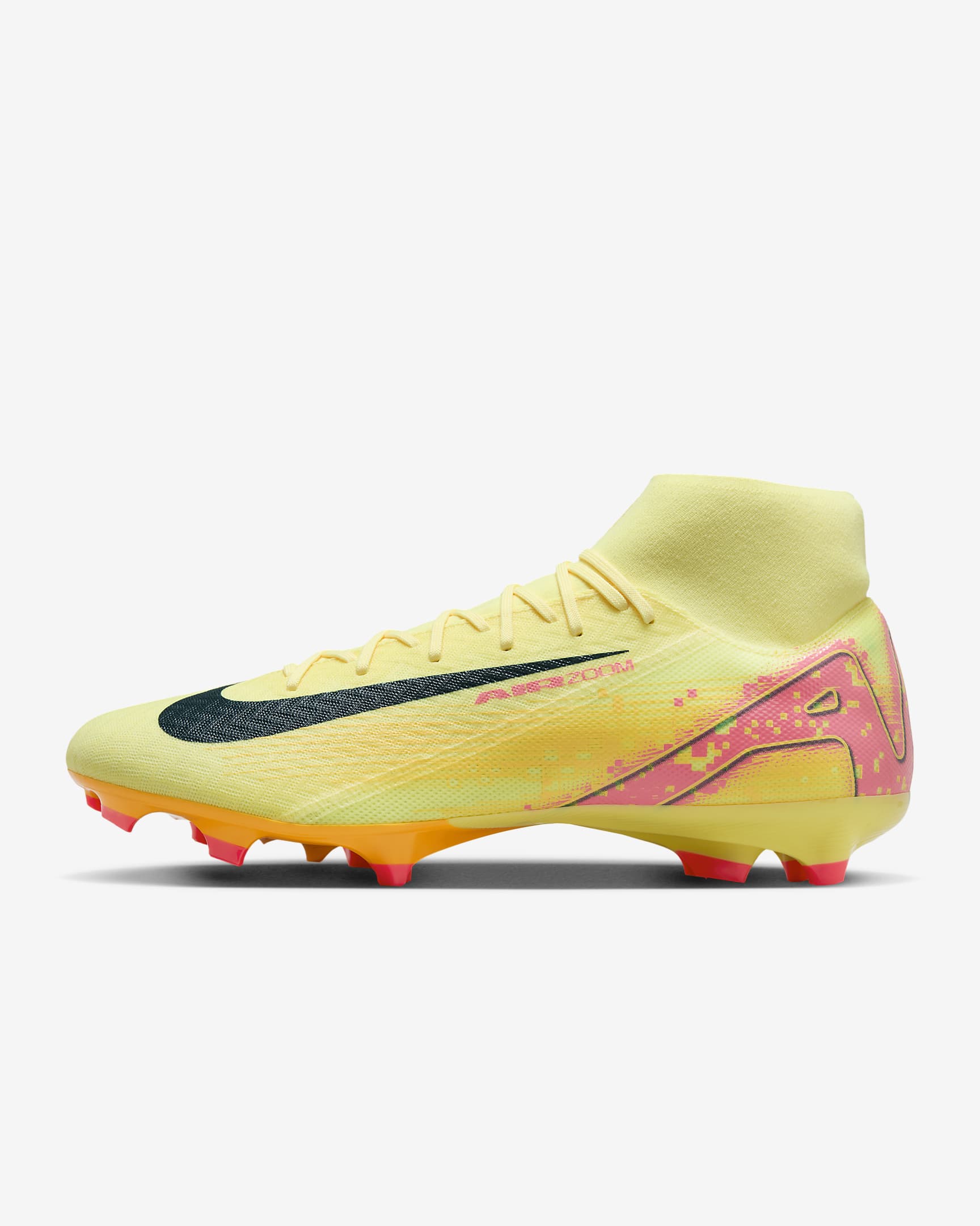 Nike Mercurial Superfly 10 Academy "kylian Mbappe" Light Laser Orange/Armory Navy FQ8293-800