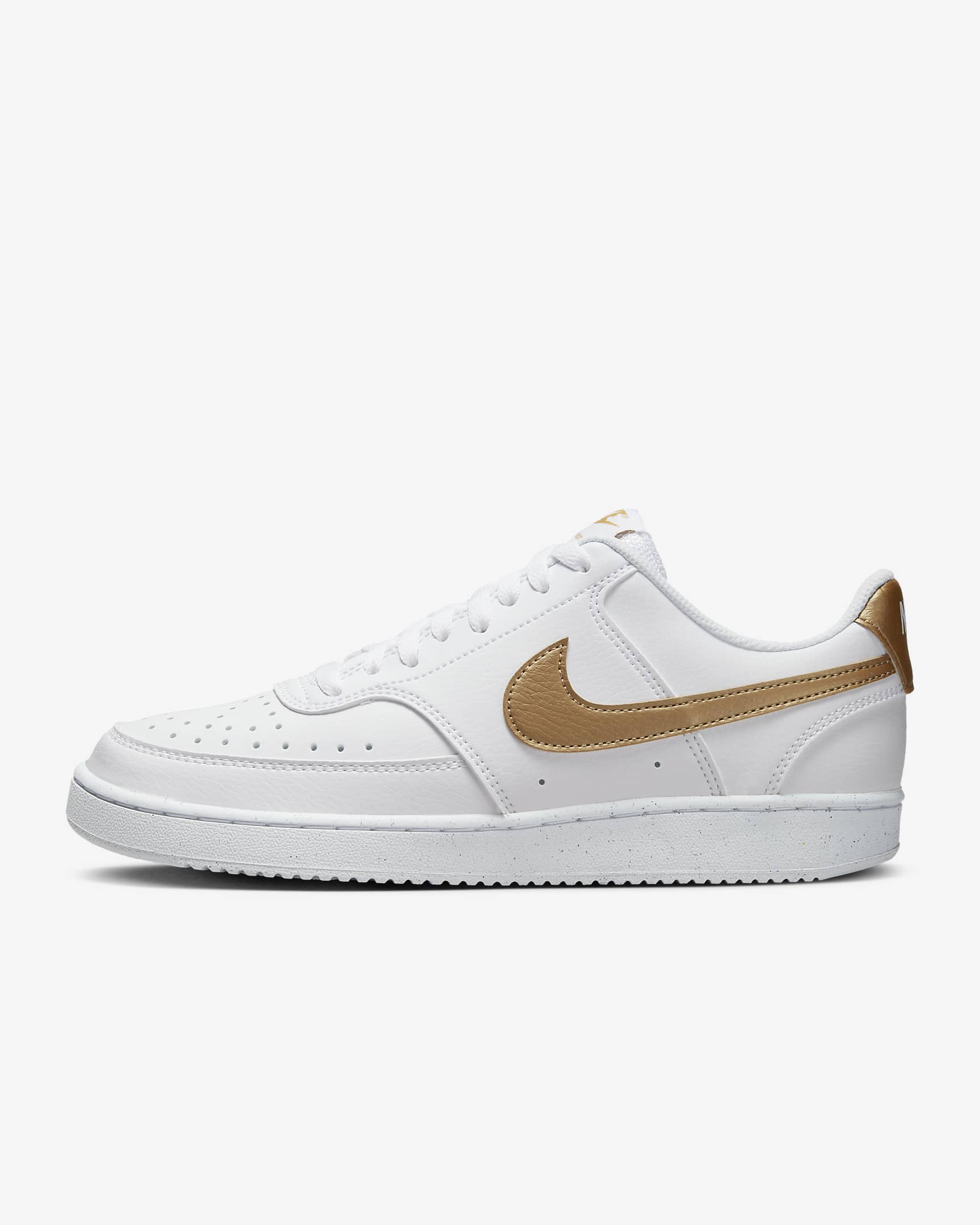 Nike Court Vision Low Next Nature White/White/Metallic Gold DH3158-105