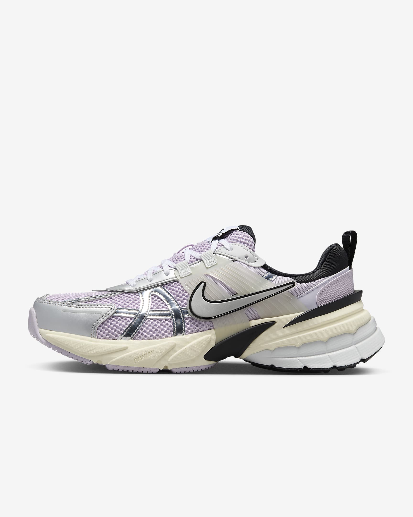 Nike V2k Run Doll/Black/Barely Grape/Metallic Silver HF1876-500