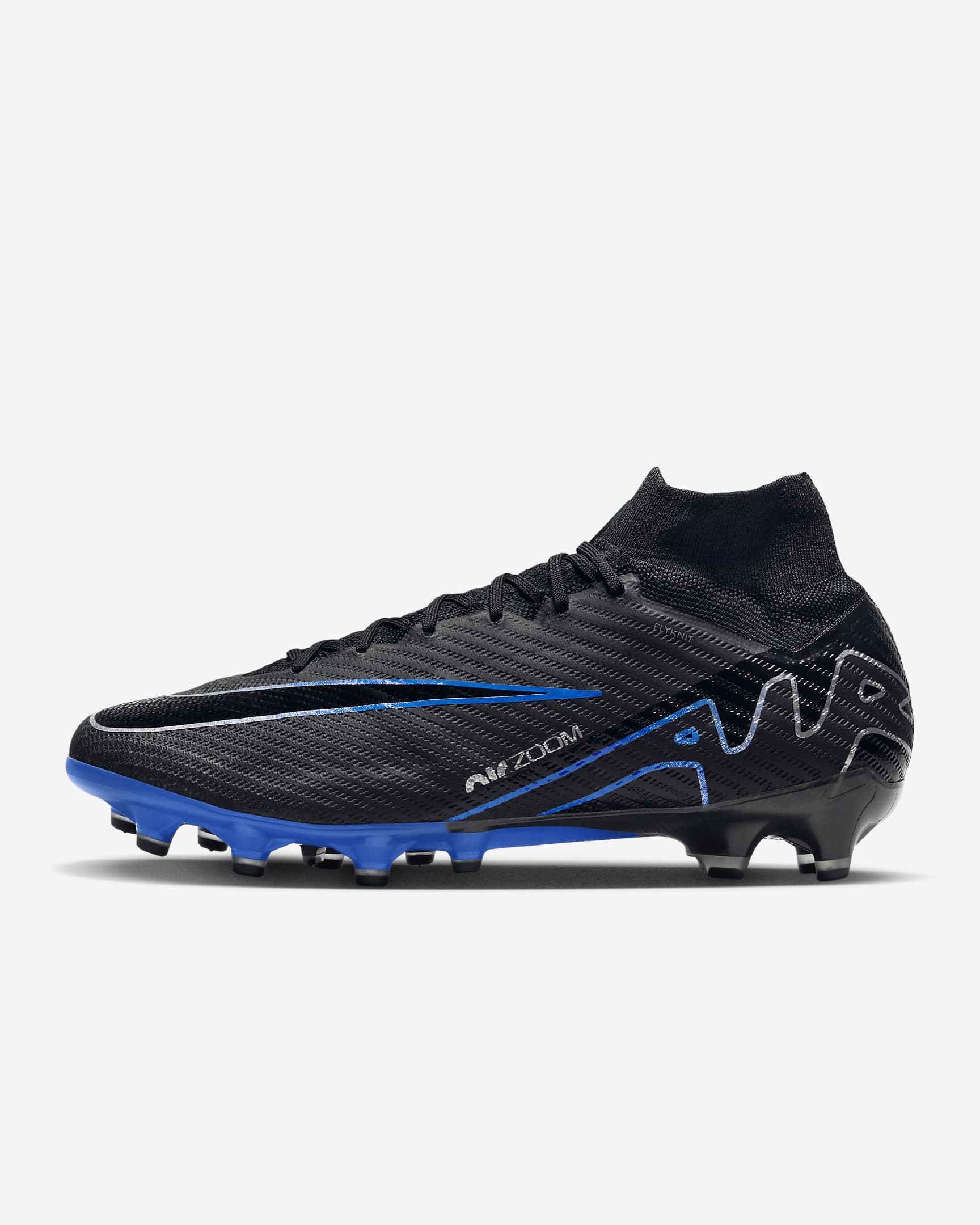 Nike Mercurial Superfly 9 Elite Black/Hyper Royal/Chrome DJ5165-040