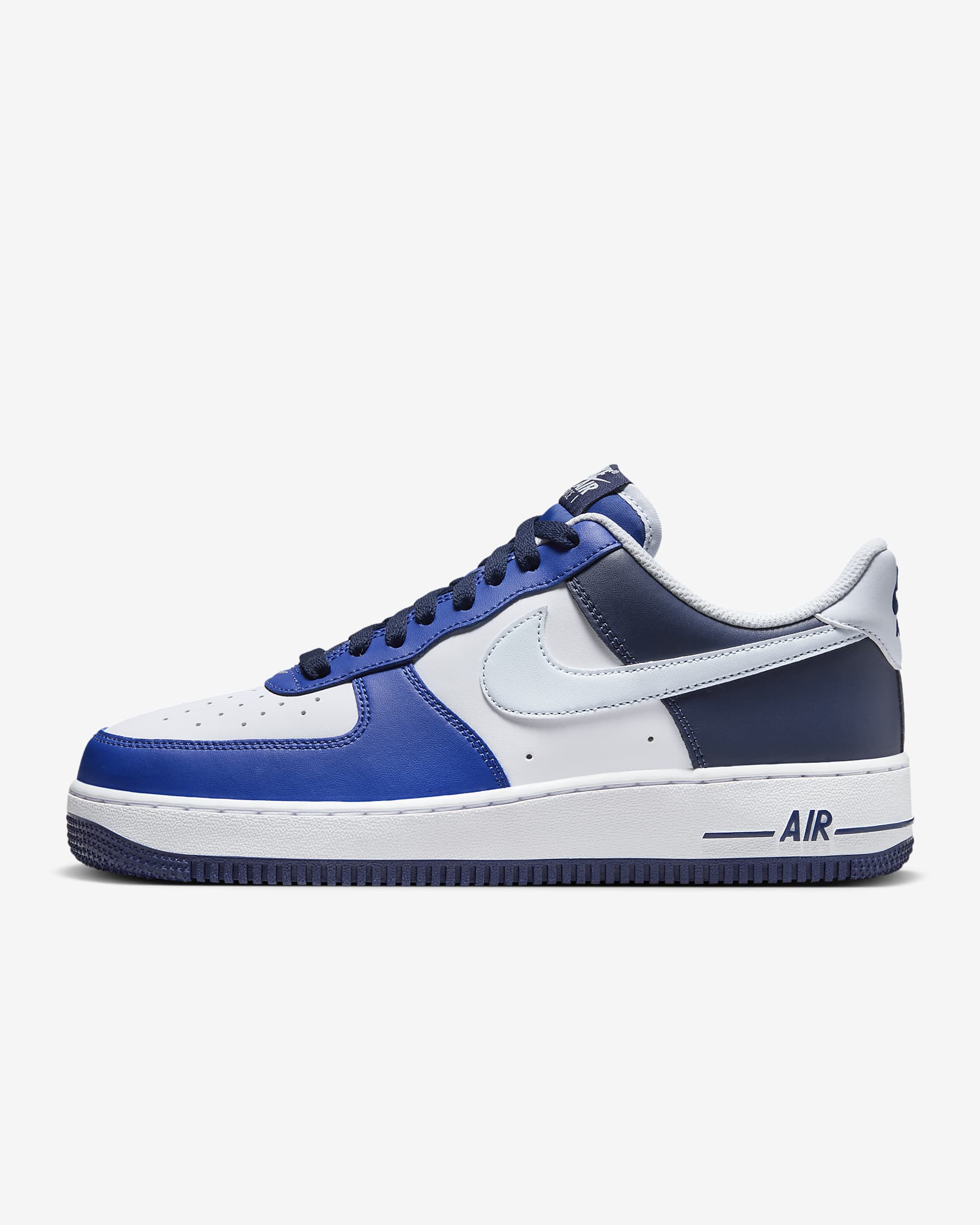 Nike Air Force 1 07 Lv8 White/Game Royal/Midnight Navy/Football Grey FQ8825-100