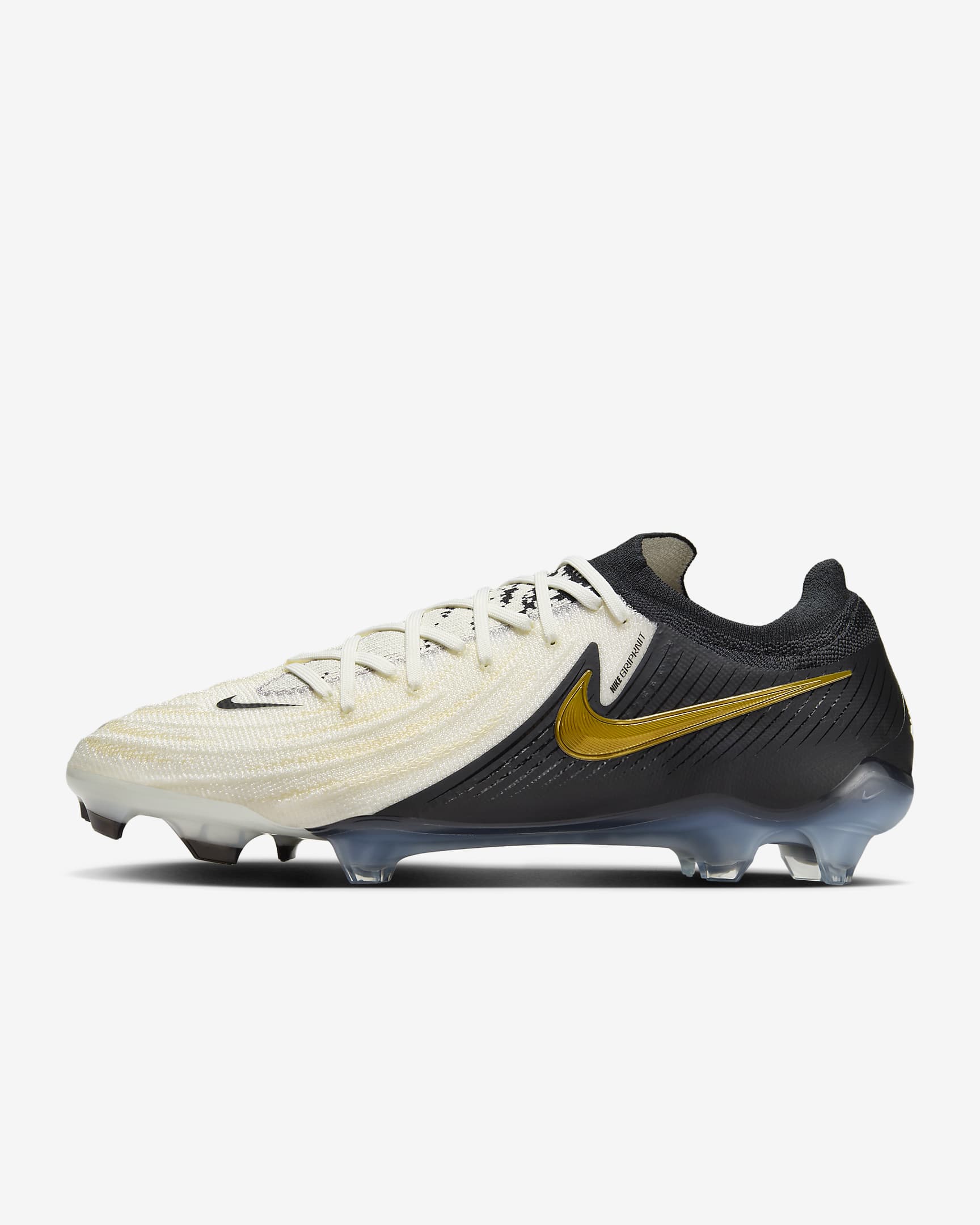 Nike Phantom Gx 2 Elite White/Metallic Gold Coin/Black FJ2559-100