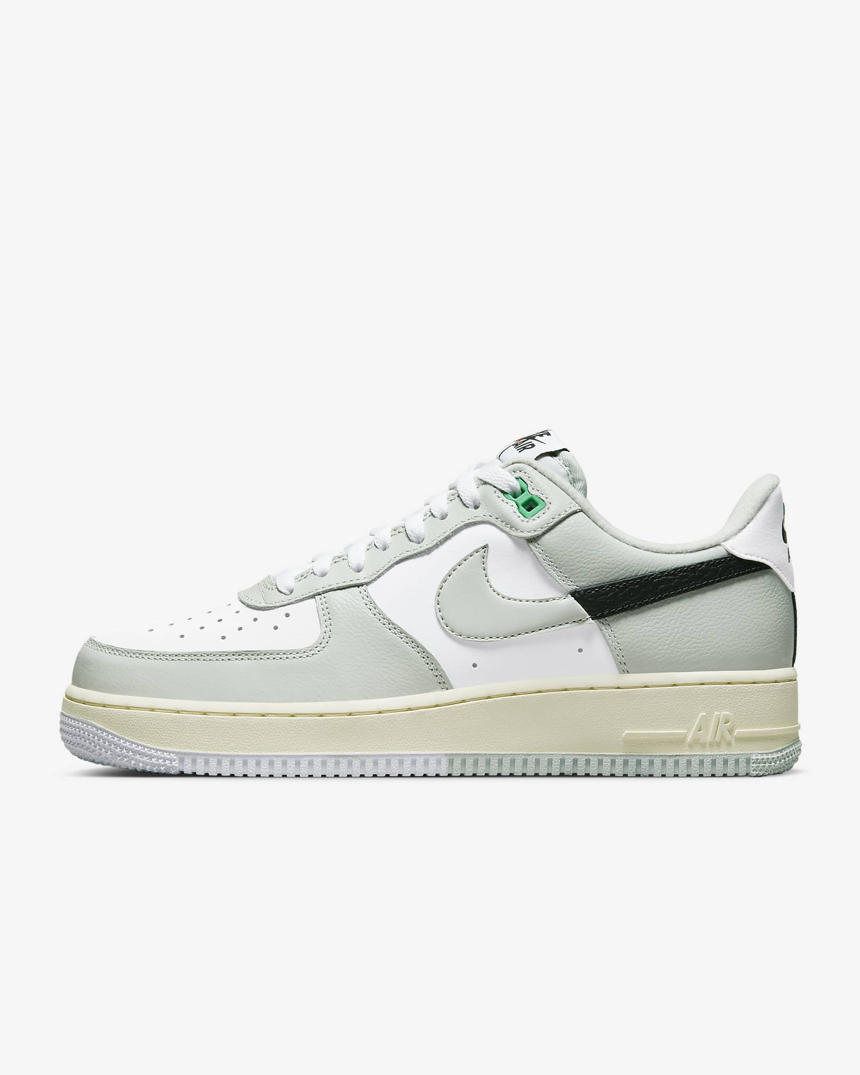 Nike Air Force 1 07 Lv8 Light Silver/Light Silver/White/Black DZ2522-001