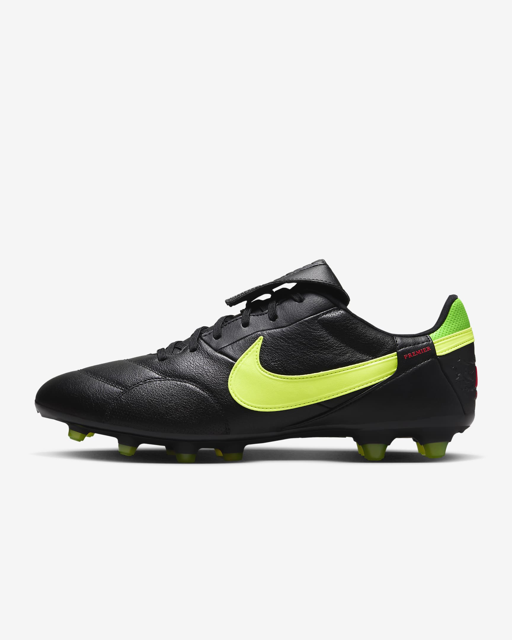 Nike Premier 3 Black/Green Strike/Bright Crimson/Volt HM0265-008