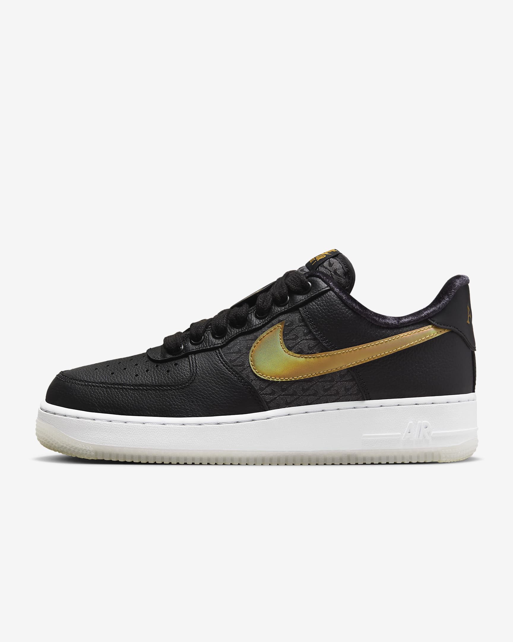 Nike Air Force 1 07 Premium Black/White/Metallic Gold FN6835-010