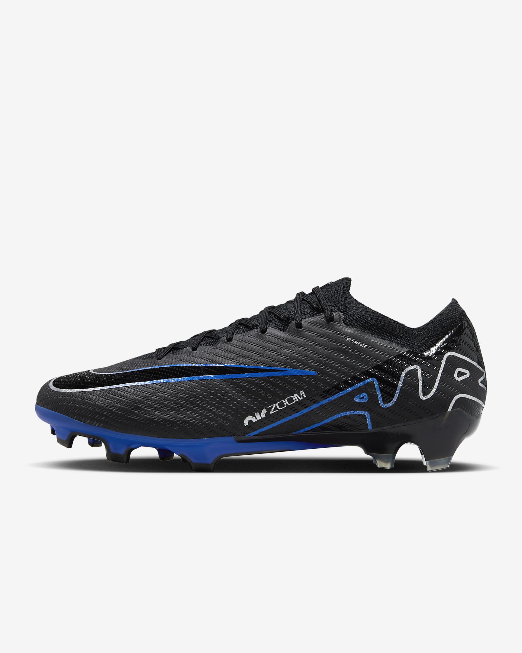 Nike Mercurial Vapor 15 Elite Black/Hyper Royal/Chrome DJ4978-040