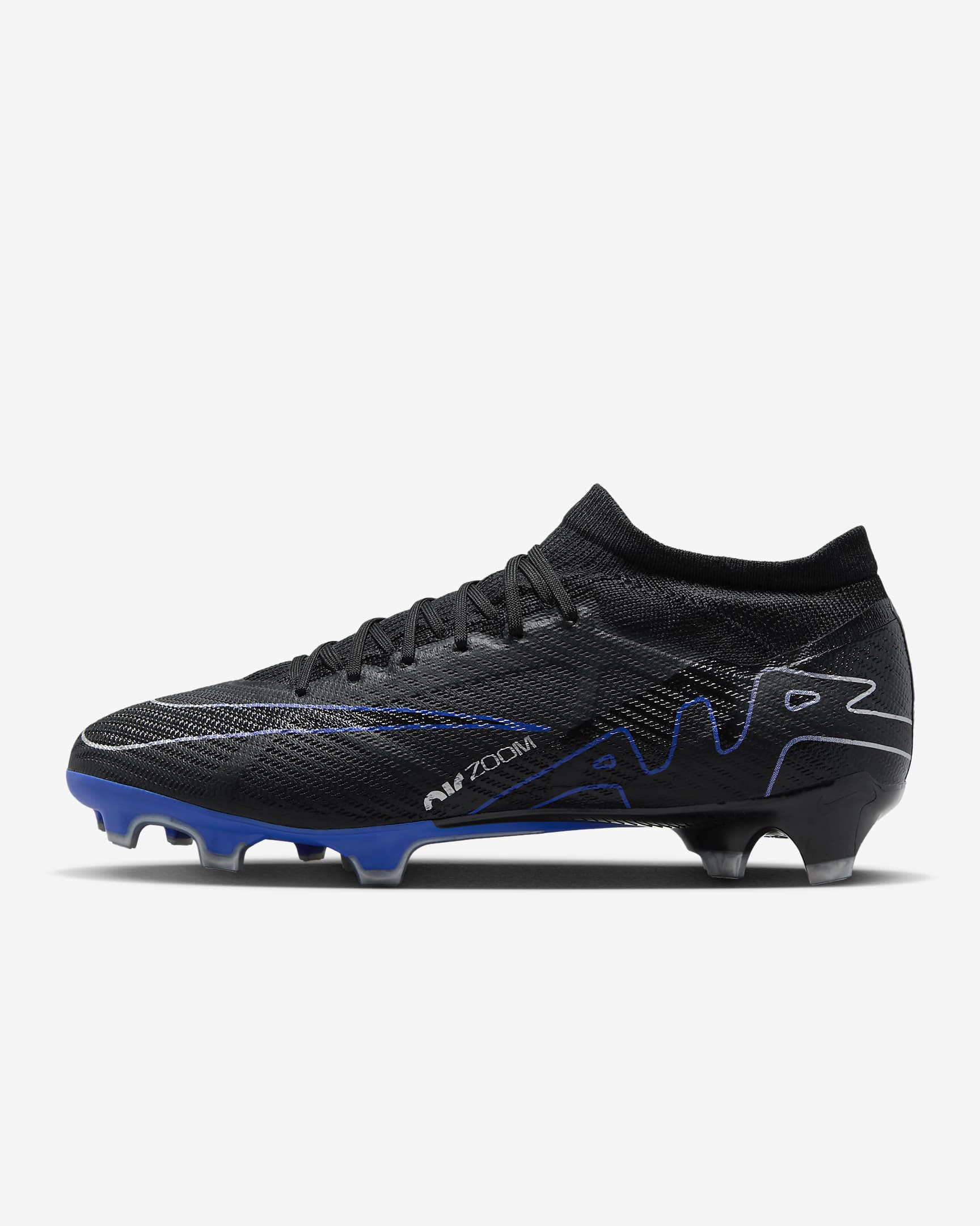 Nike Mercurial Vapor 15 Pro Black/Hyper Royal/Chrome DJ5603-040