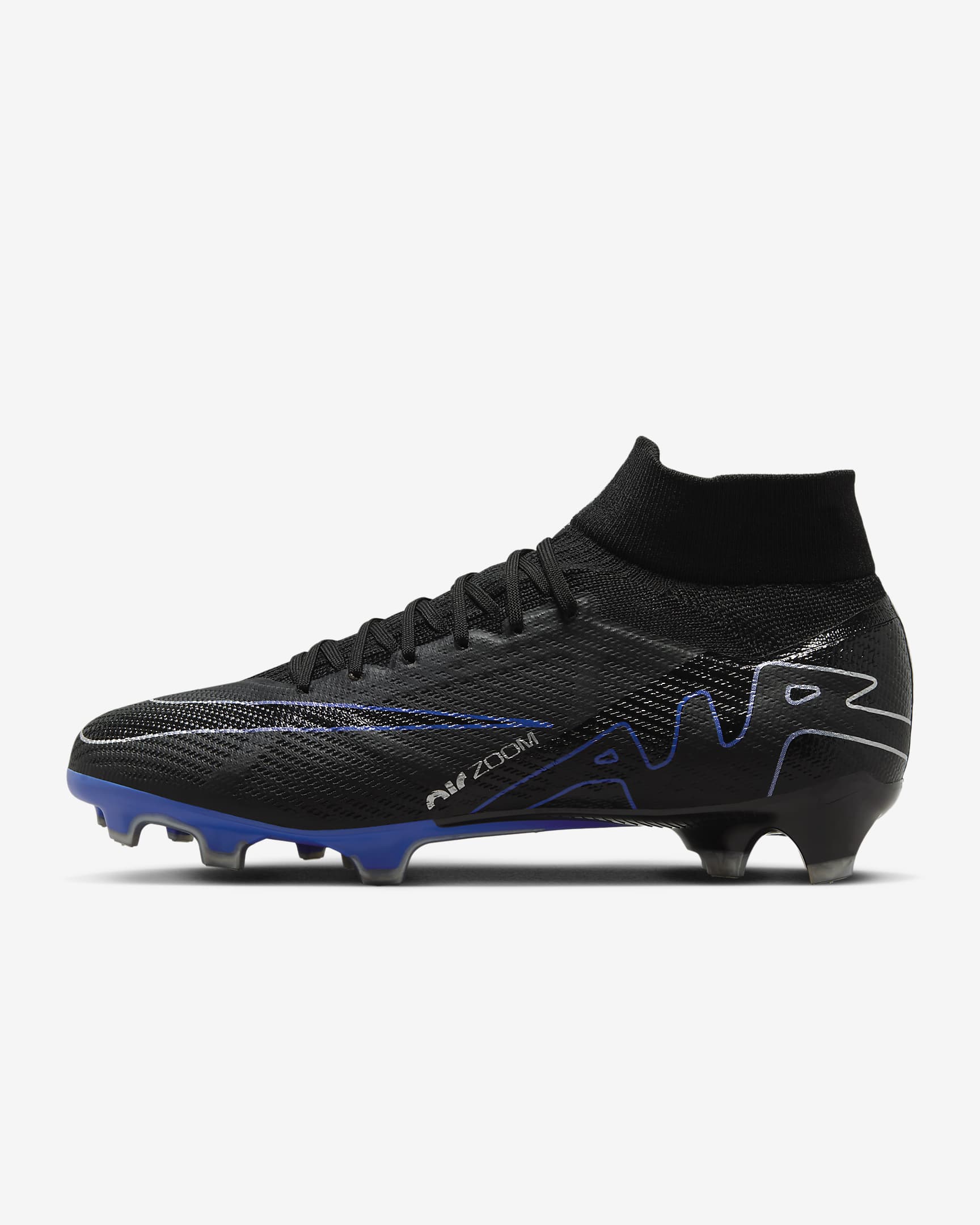 Nike Mercurial Superfly 9 Pro Black/Hyper Royal/Chrome DJ5598-040