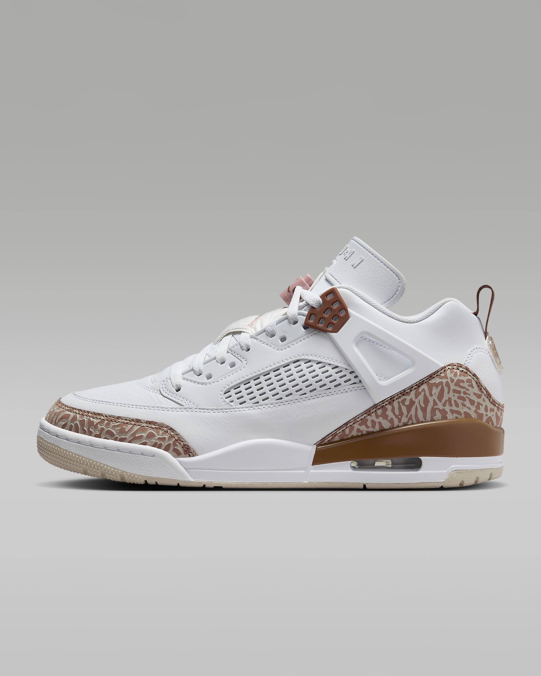 Jordan Spizike Low White/Archaeo Brown/Light Bone/Pink Oxford FQ1759-101