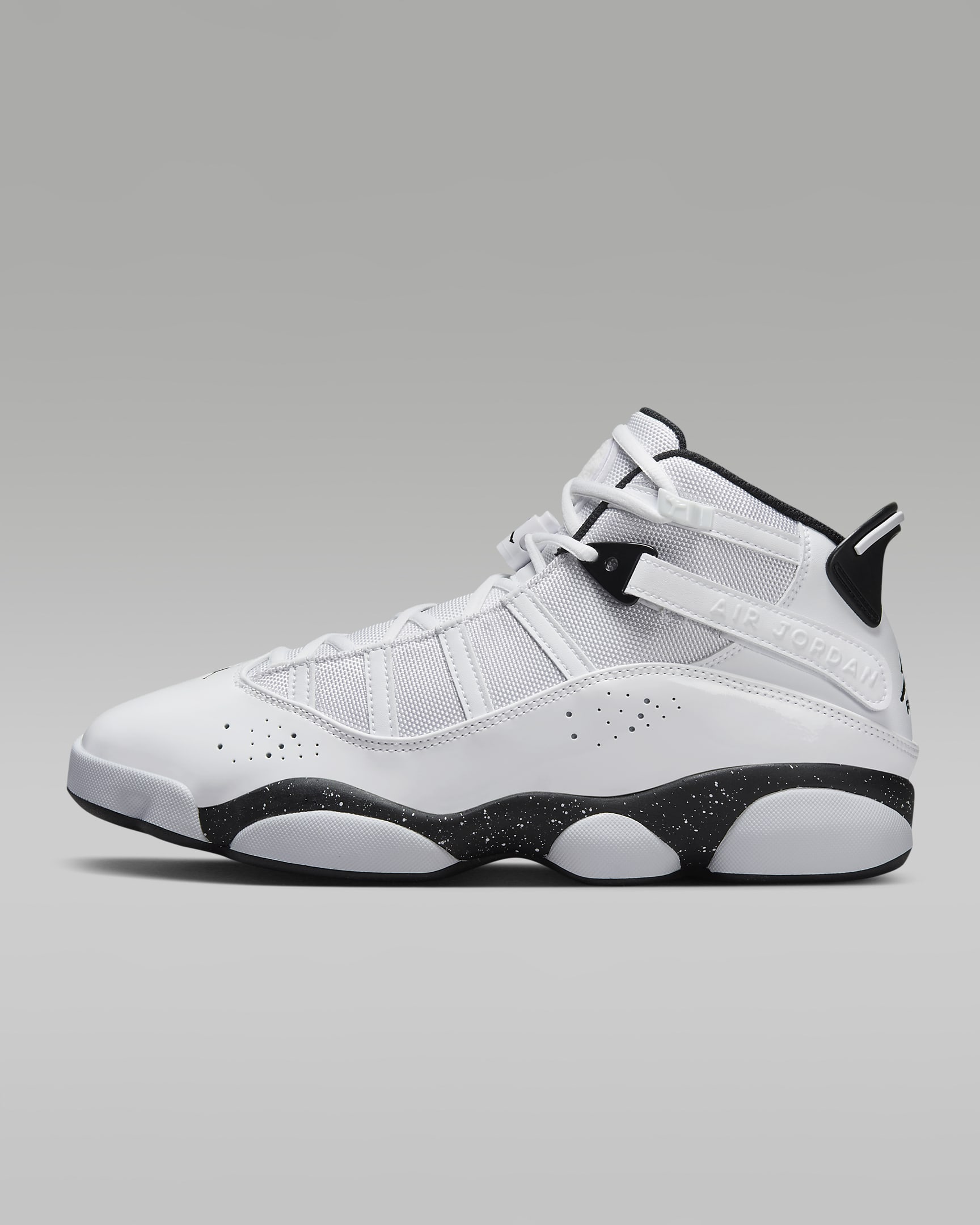 Jordan 6 Rings White/White/Black 322992-111