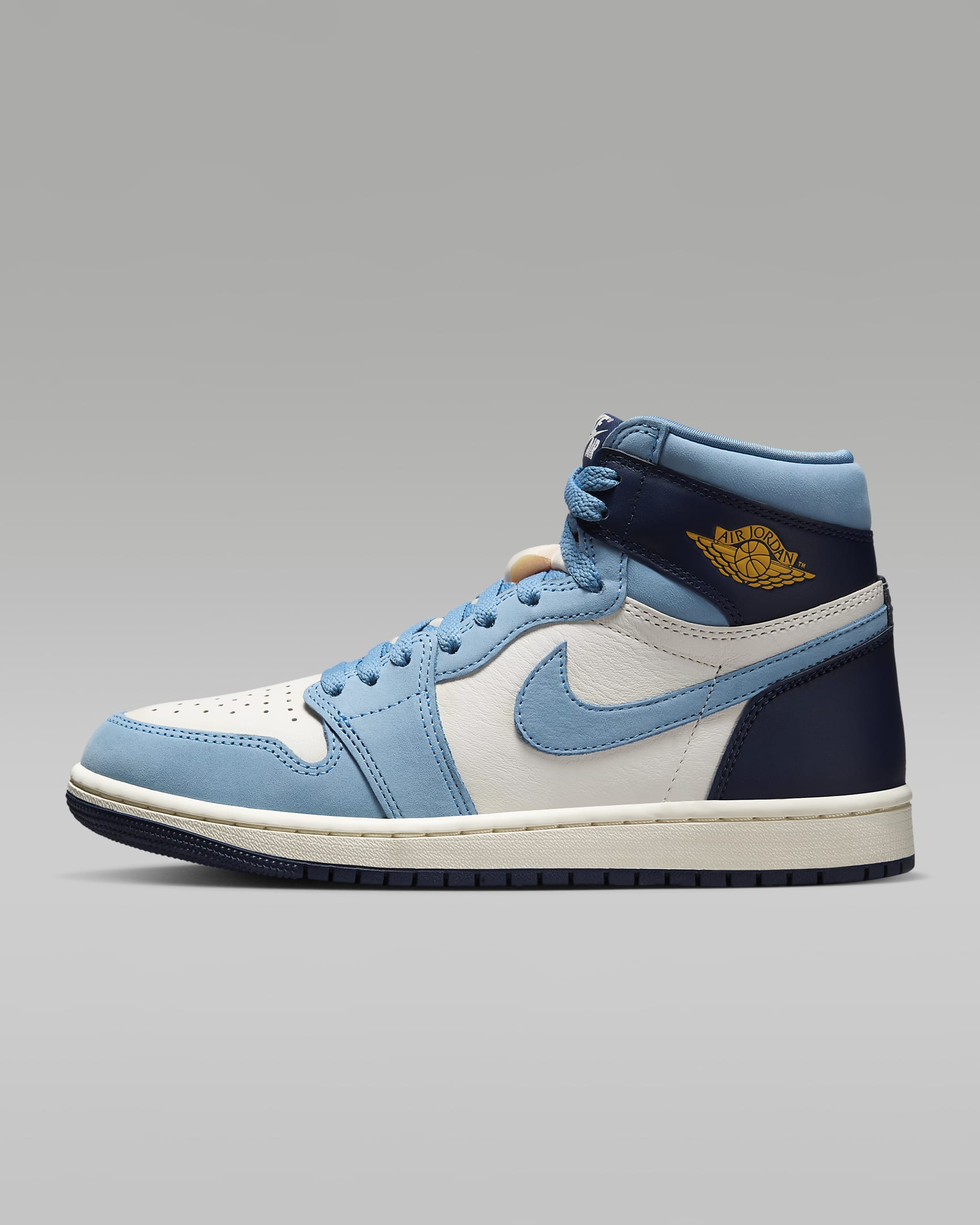 Air Jordan 1 Retro High Og "first In Flight" University Blue/Sail/Midnight Navy/University Gold FD2596-400