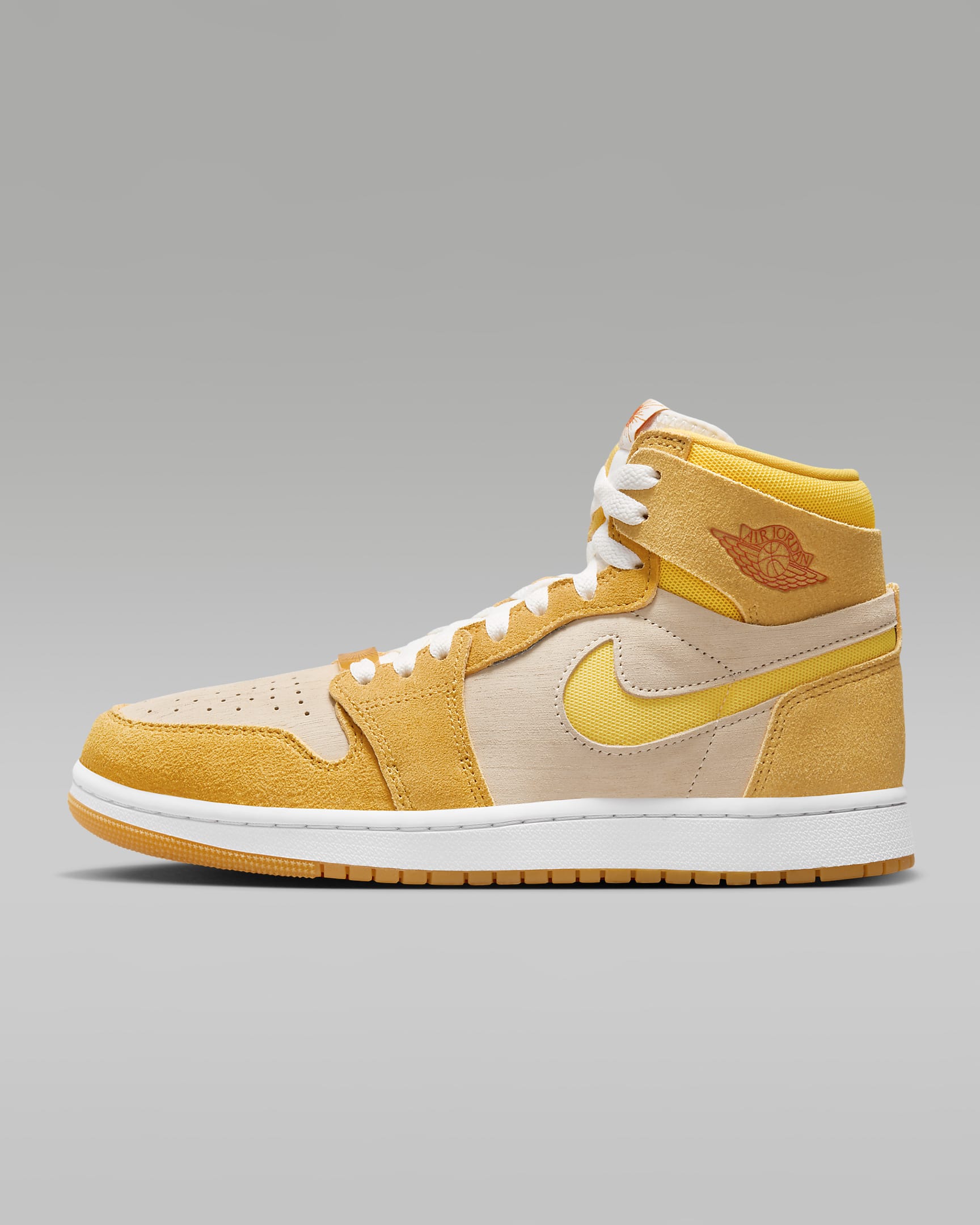 Air Jordan 1 Zoom Cmft 2 Yellow Ochre/Pale Vanilla/Safety Orange/Tour Yellow FJ5743-700