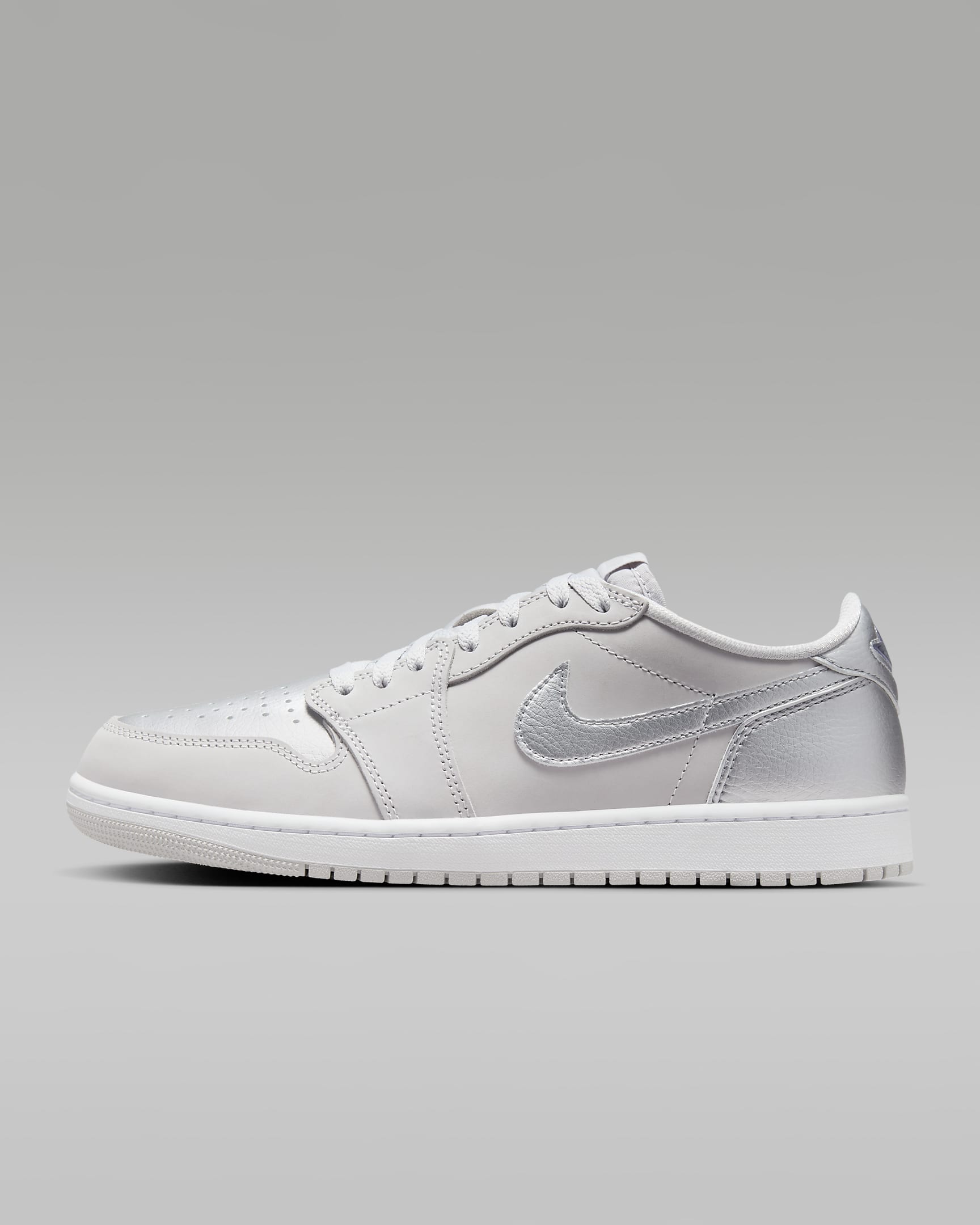 Air Jordan 1 Low Og "silver" Neutral Grey/White/Metallic Silver CZ0790-002