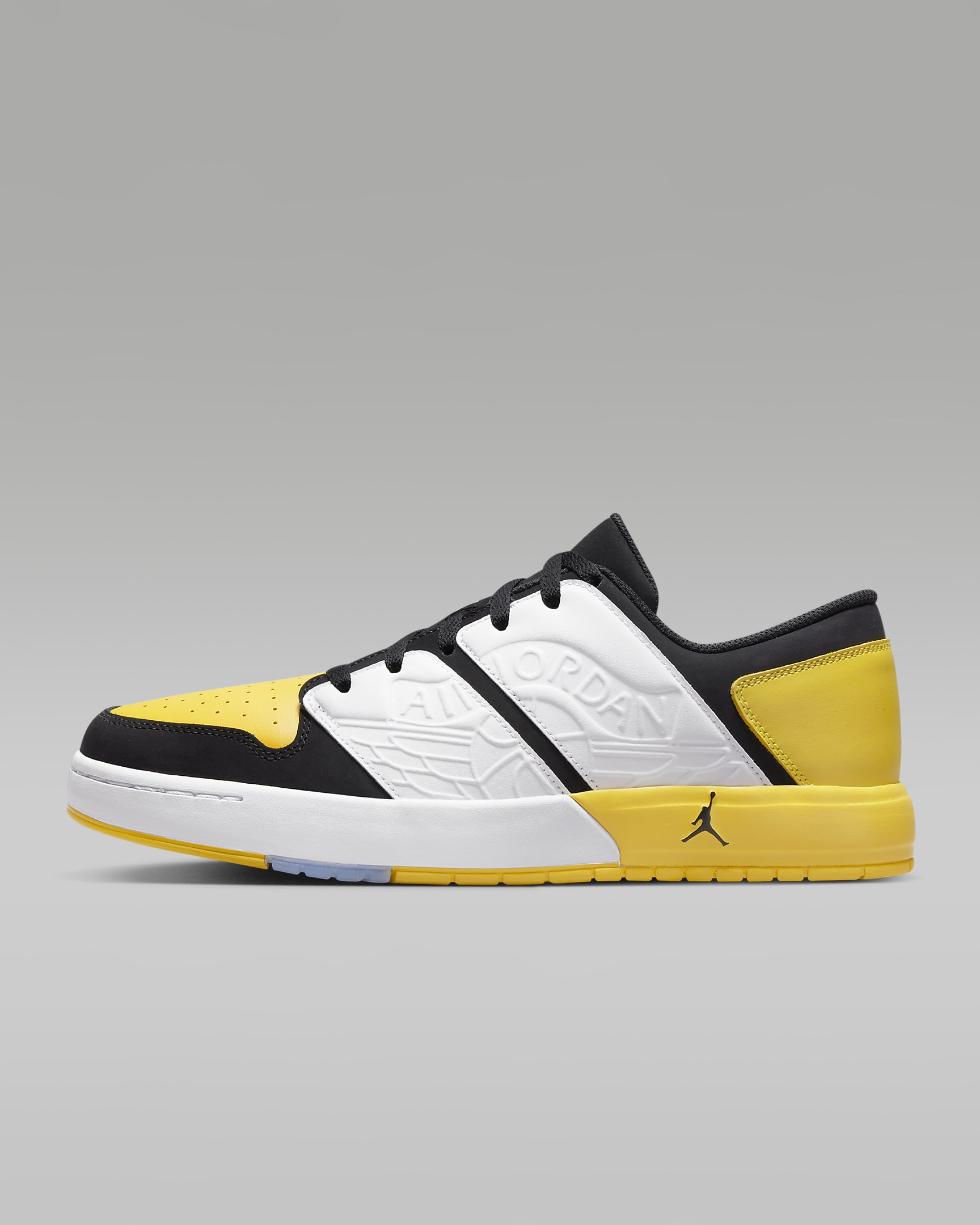 Jordan Nu Retro 1 Low Black/Tour Yellow/White DV5141-017