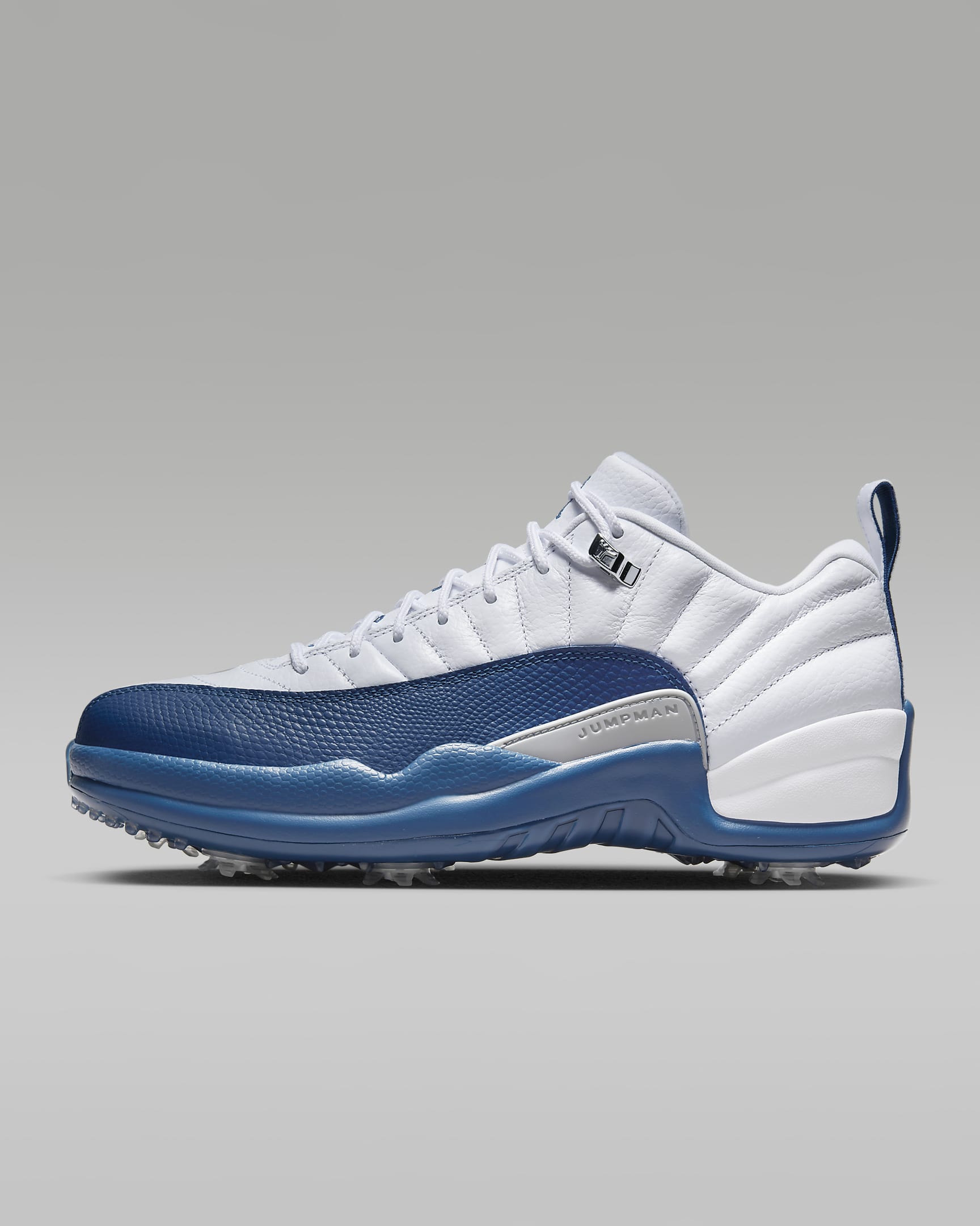 Air Jordan 12 Low White/Metallic Silver/Varsity Red/French Blue DH4120-101