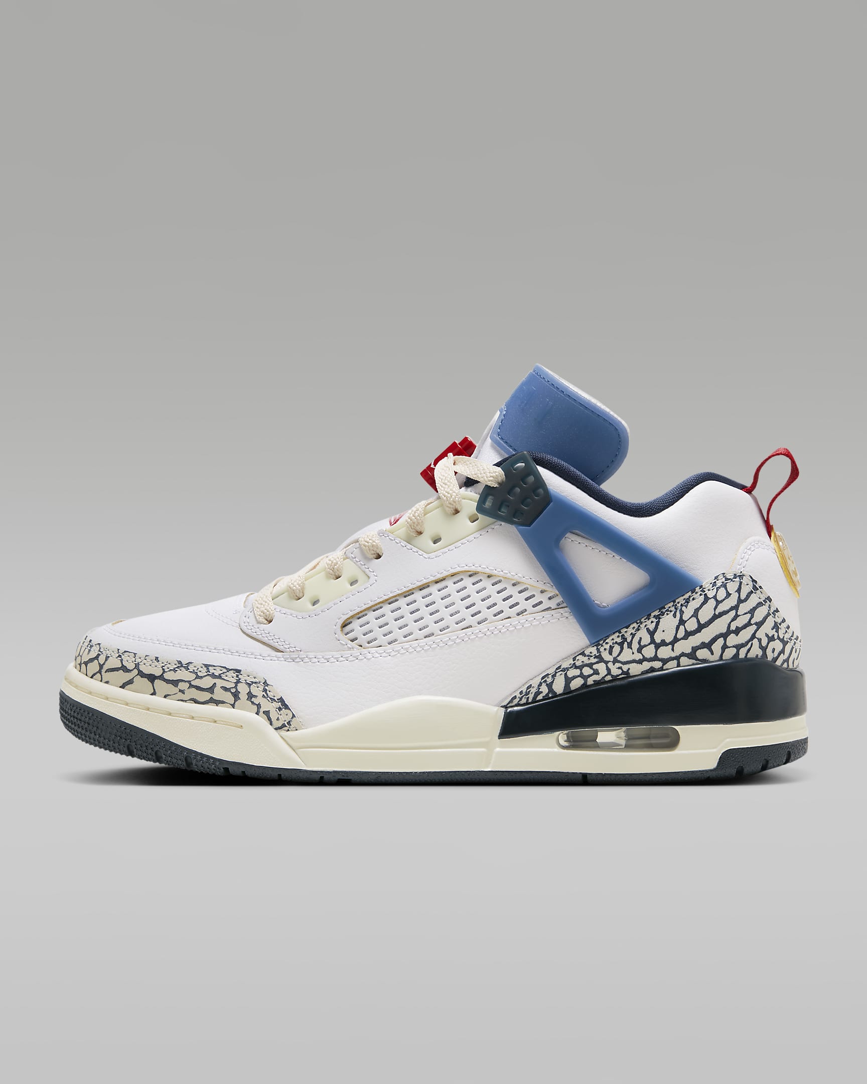 Jordan Spizike Low White/Armory Navy/Aegean Storm/Gym Red HM3712-164